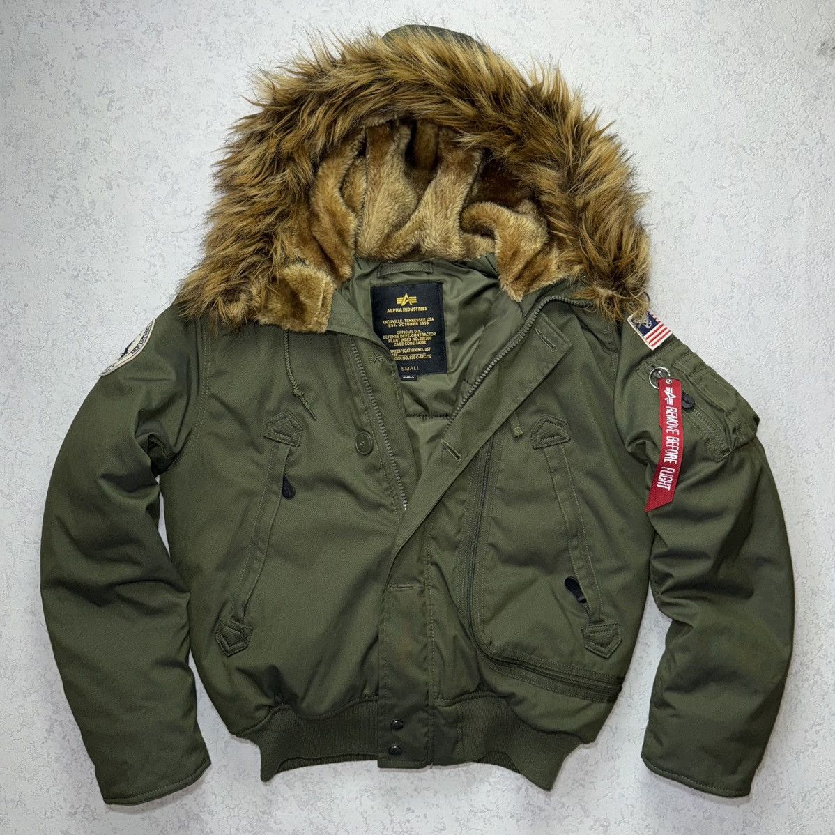 Alpha Industries Alpha Industries Bomber Polar Warriors Arctic Expeditions Size US S / EU 44-46 / 1 - 2 Thumbnail