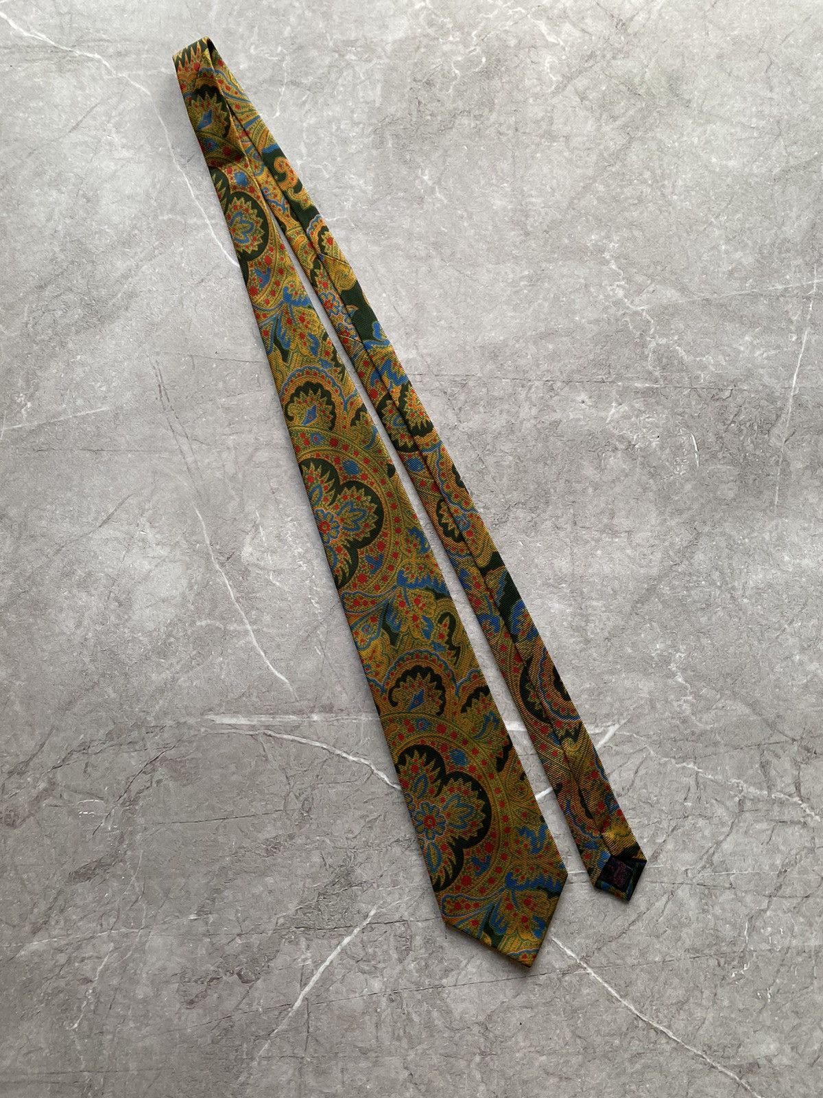 Etro Rare Etro Milano 100% Silk Tie Made in Italy Size ONE SIZE - 2 Thumbnail