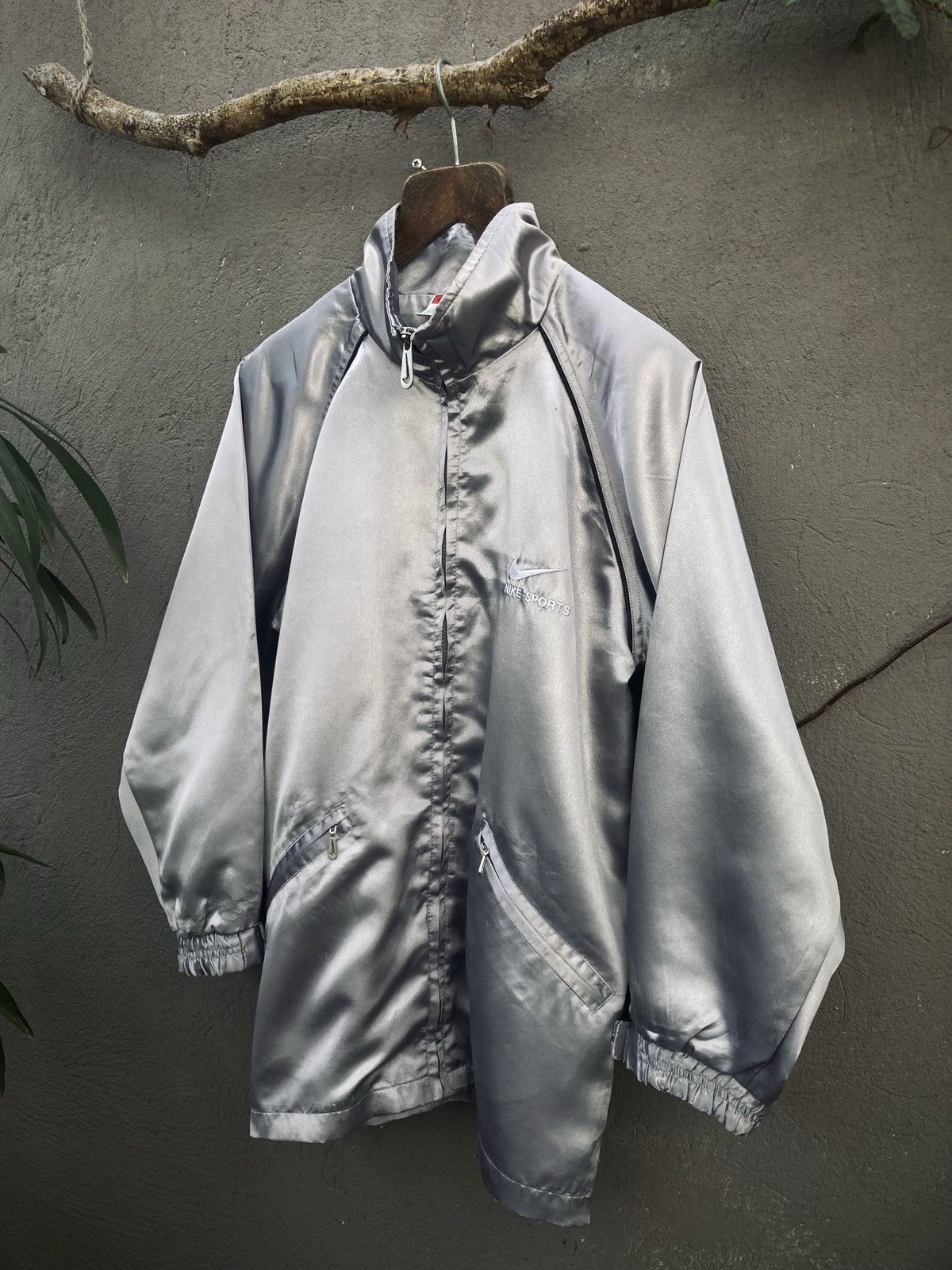 Nike × Vintage Vintage 90s Nike Premier Platinum Jacket Size US M / EU 48-50 / 2 - 2 Thumbnail