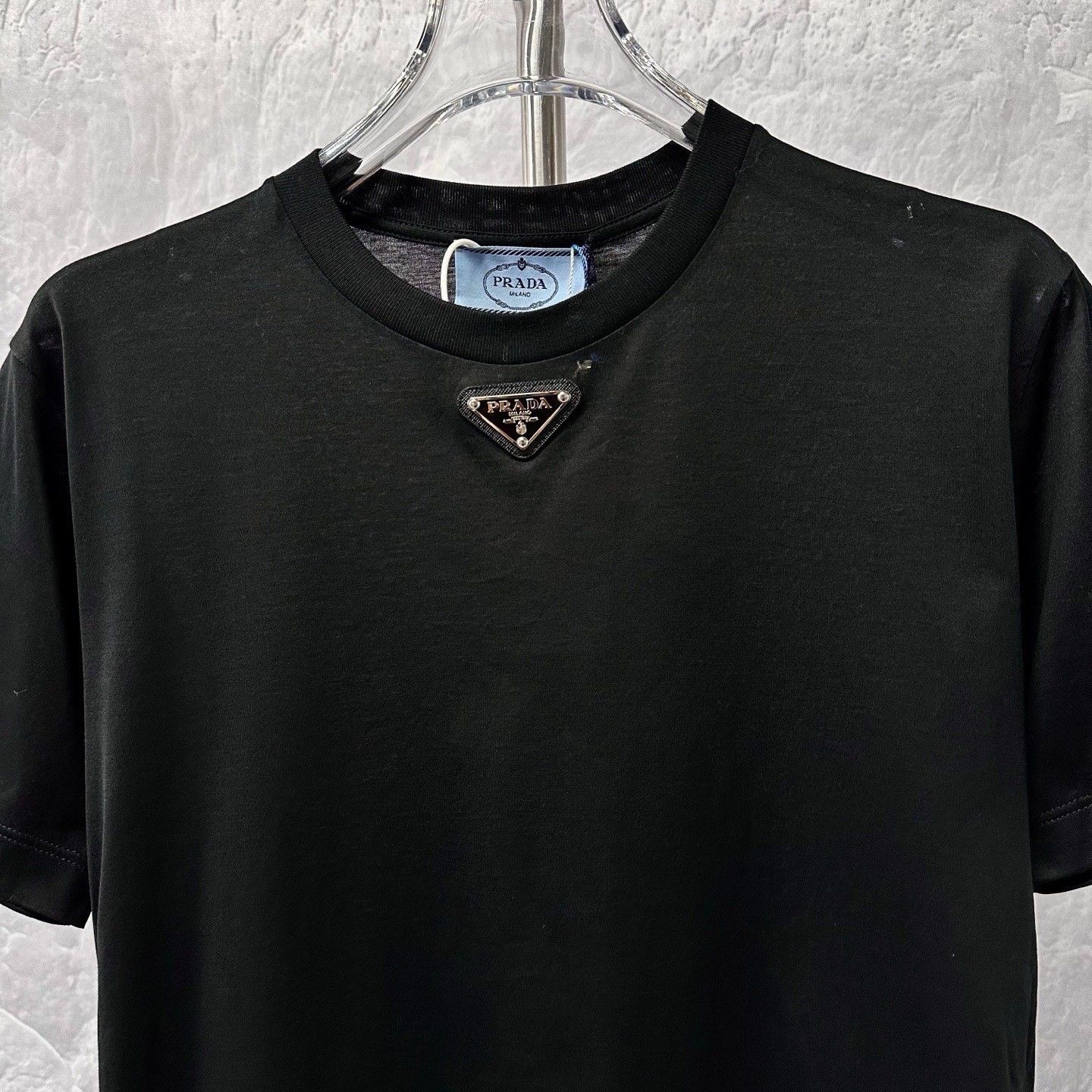 Prada Prada Triangle Steel Logo Short Sleeve XS Size US XS / EU 42 / 0 - 2 Thumbnail