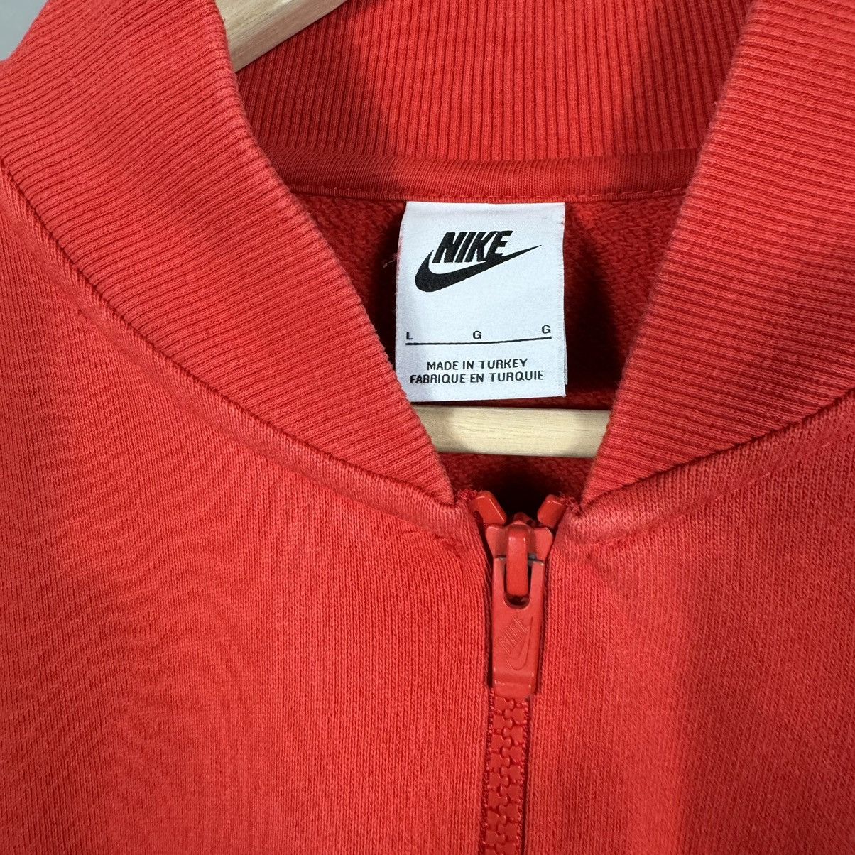 Vintage Nike Varsity Bomber Jacket Size US L / EU 52-54 / 3 - 3 Thumbnail