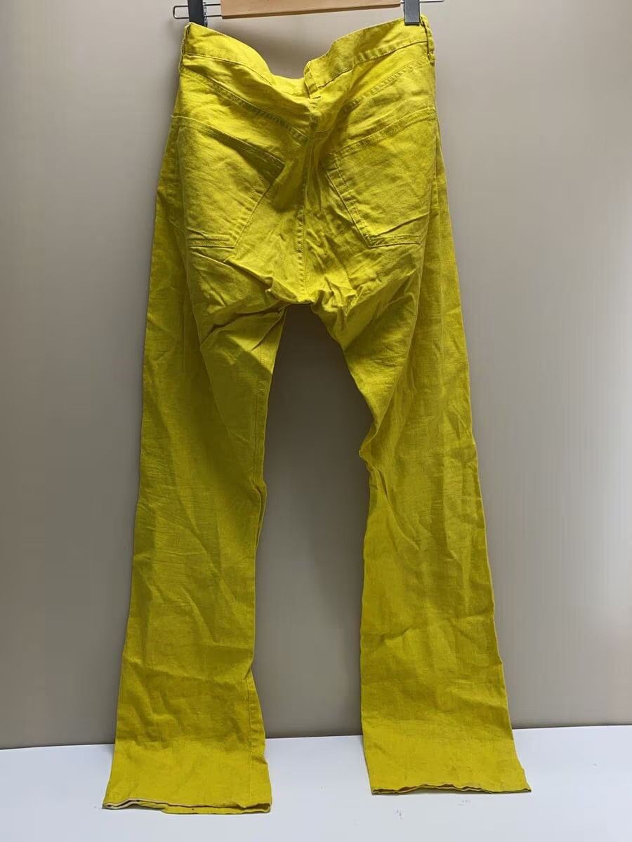 Yohji Yamamoto Straight Leg Linen Pants Size US 29 - 2 Thumbnail