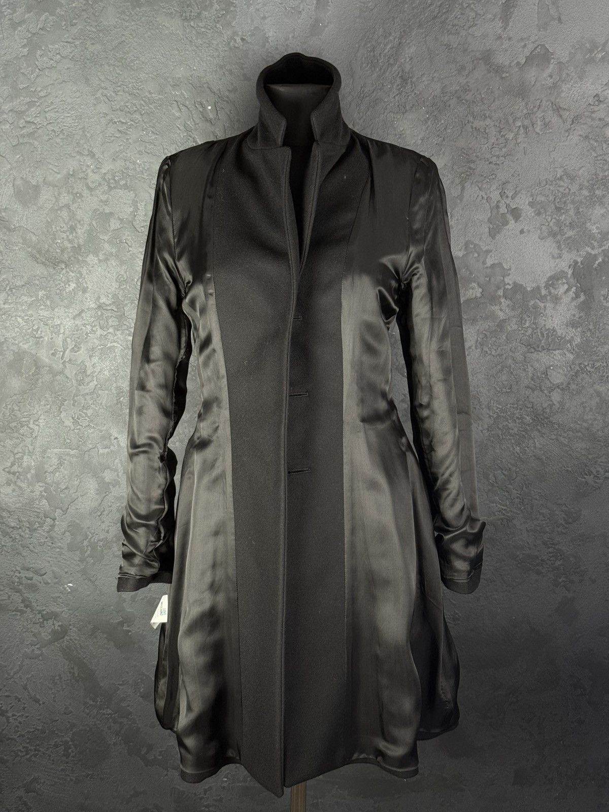 Love Moschino Love Moschino Black Wool Jackets & Women's Coat Size M / US 6-8 / IT 42-44 - 12 Thumbnail