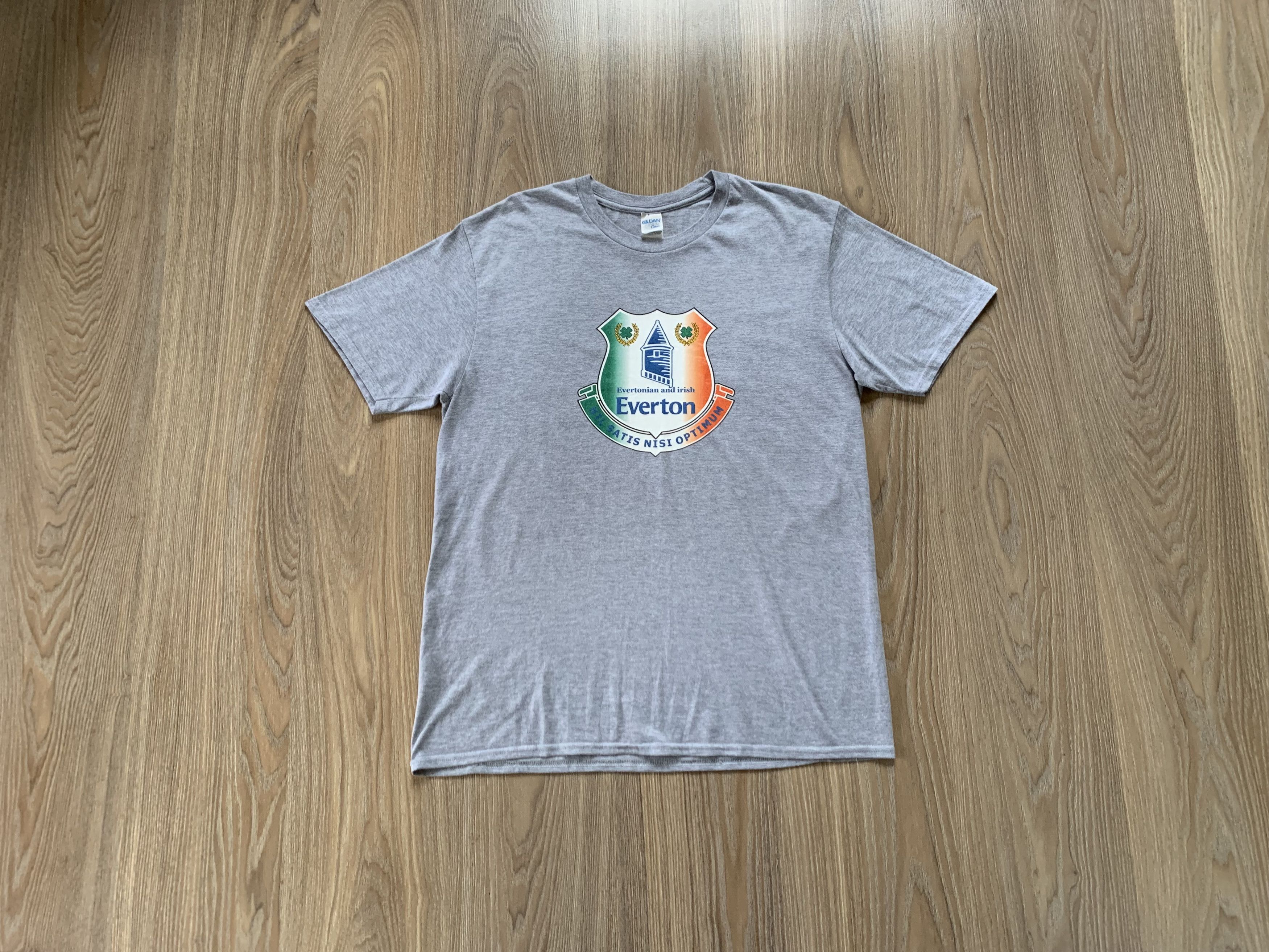 Vintage Vintage Gildan Everton Fans Cotton T-Shirt Size US L / EU 52-54 / 3 - 1 Thumbnail