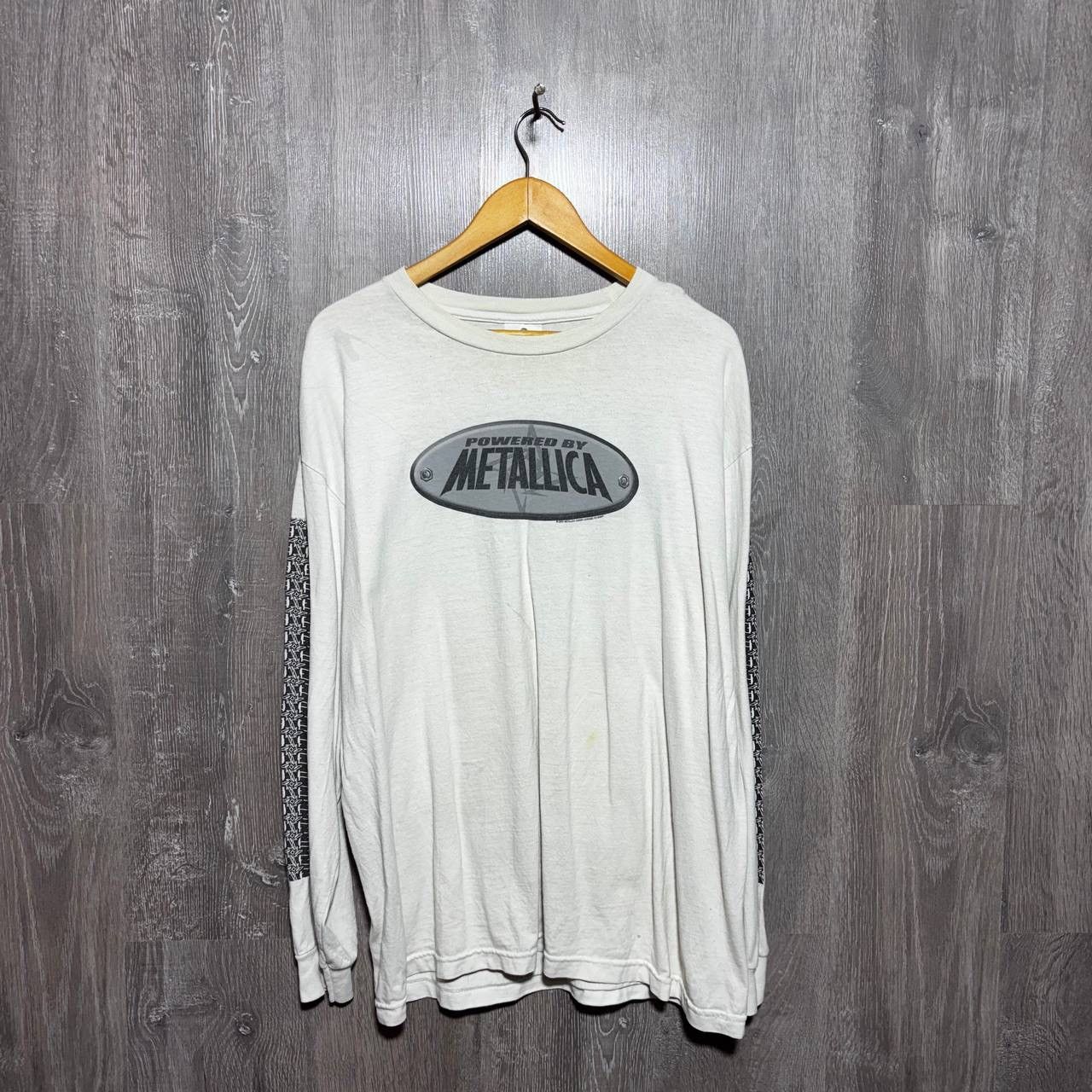 Band Tees Vintage Metallica Shirt XLarge 2002 Long Sleeve Pre Owned Size US XL / EU 56 / 4 - 1 Thumbnail