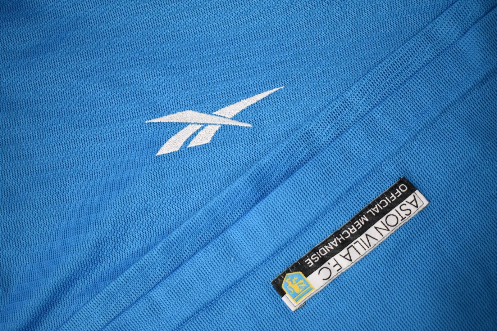 Reebok 1998-2000 Reebok Aston Villa AWAY Shirt SIZE L Size US L / EU 52-54 / 3 - 8 Thumbnail