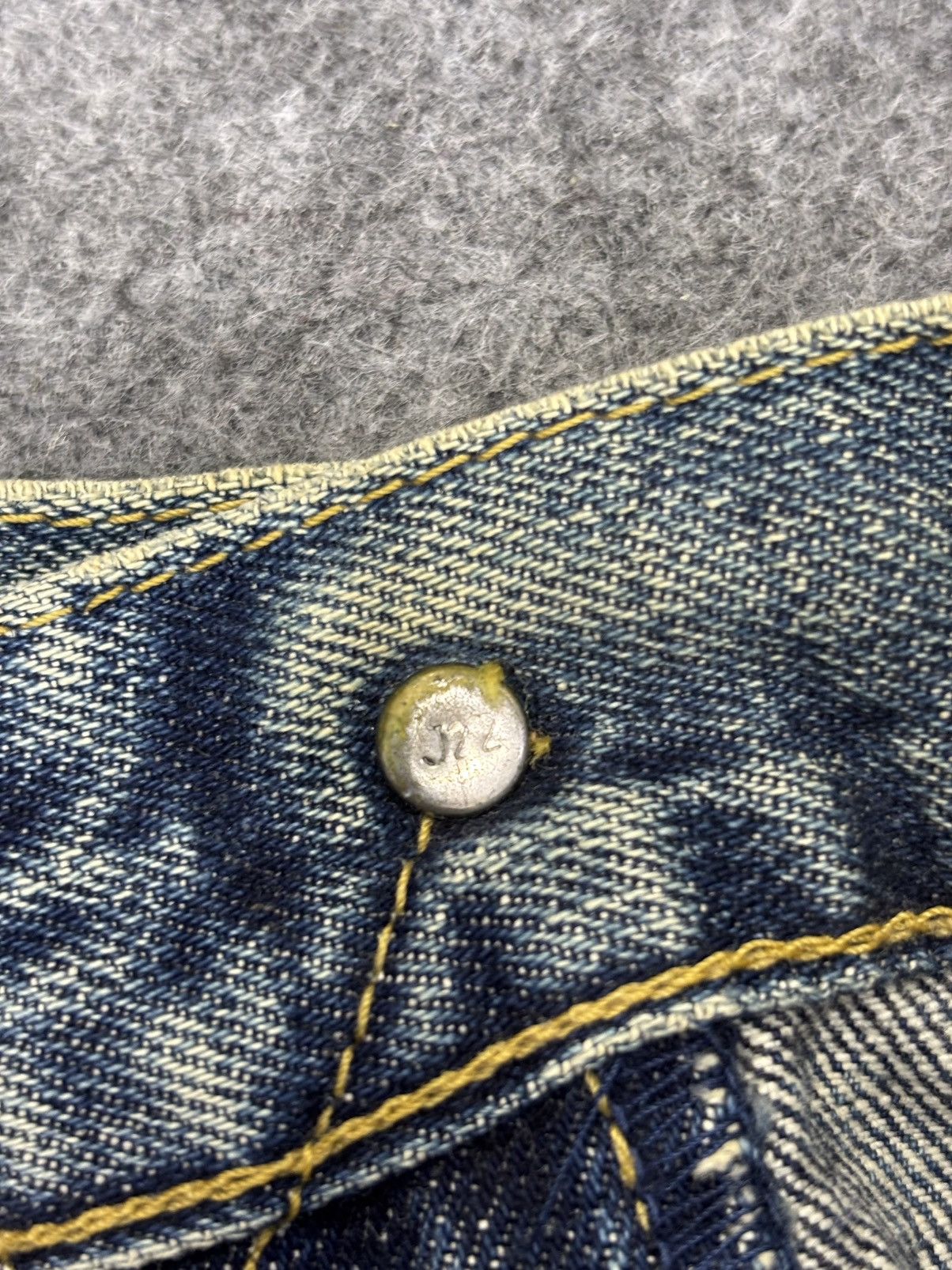 Levi's 💥Thrashed💥90s Levis 503B Big E Selvedge Thrashed Denim Size US 33 - 13 Thumbnail