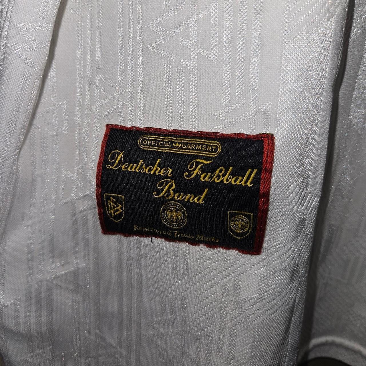 Adidas × Vintage Adidas Vintage Germany Soccer Jersey Size US L / EU 52-54 / 3 - 3 Thumbnail