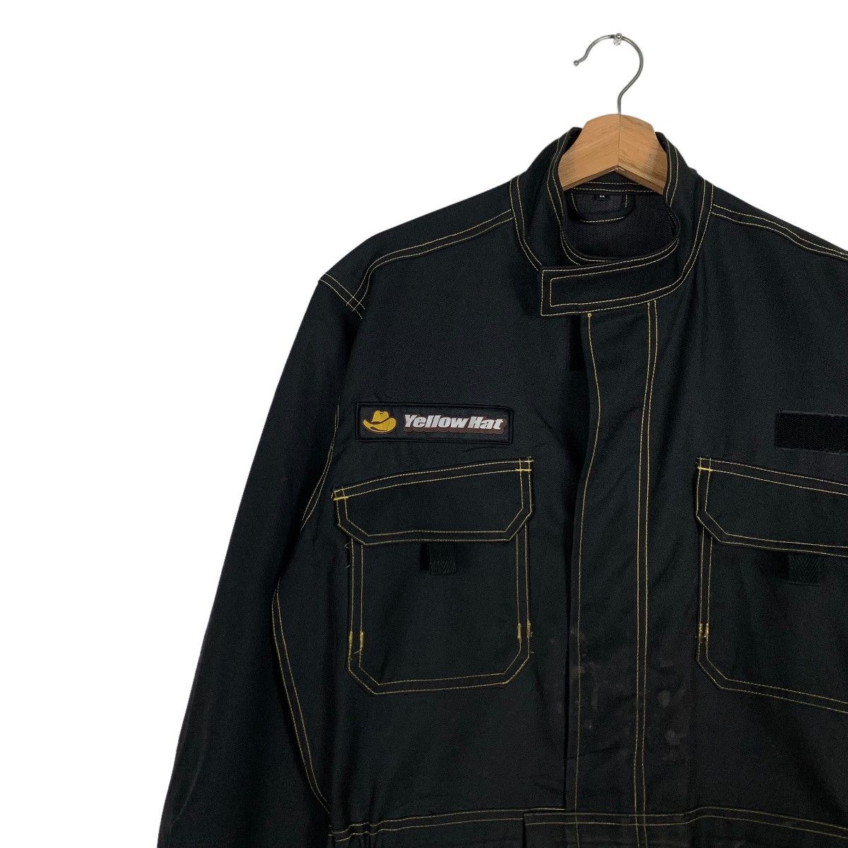 Japanese Brand YELLOWHAT BIG LOGO COVERALL #0324-C14 Size US 36 / EU 52 - 10 Thumbnail