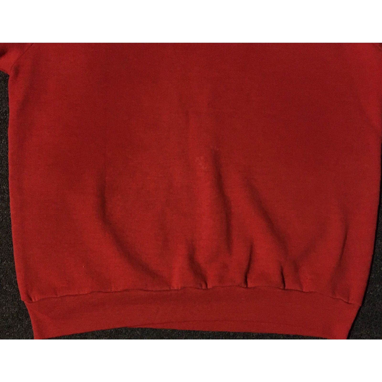 Vintage VINTAGE 80s Faded Sweatshirt S M USA Track Grunge Surf Skate Punk PE 90s Hoodie Red Mens S Size US S / EU 44-46 / 1 - 3 Thumbnail