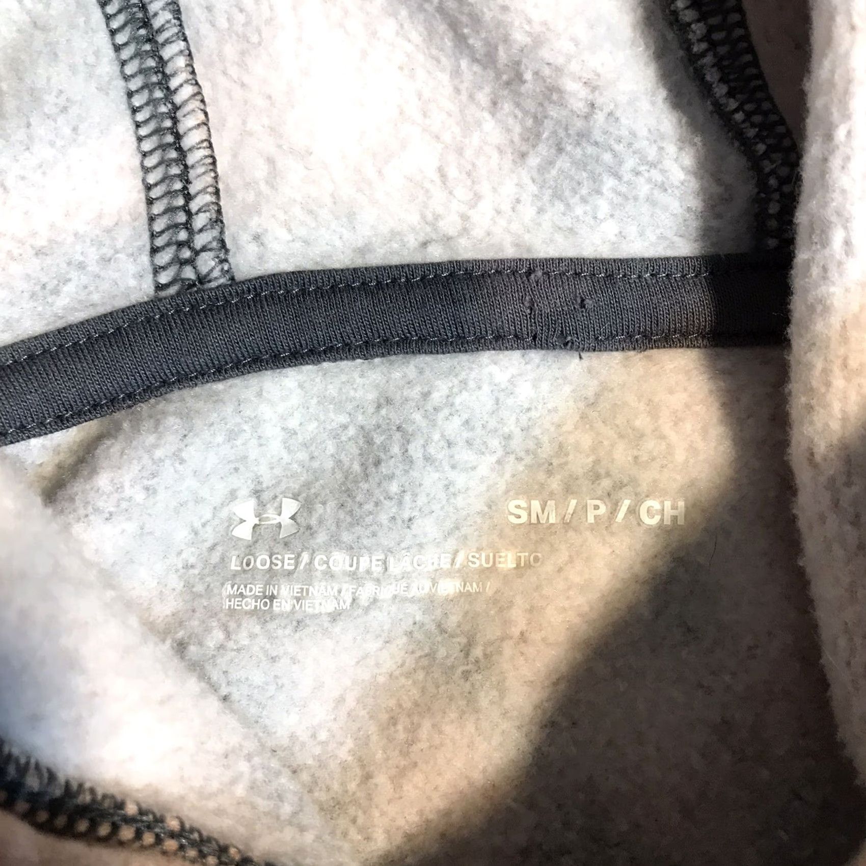 Under Armour Under Armour Womens Hoodie Pullover Tie Dye Acid Wash Gray Pink S Regular Tie Dye Logo Colorful Women’s Hoodie Size S / US 4 / IT 40 - 5 Thumbnail