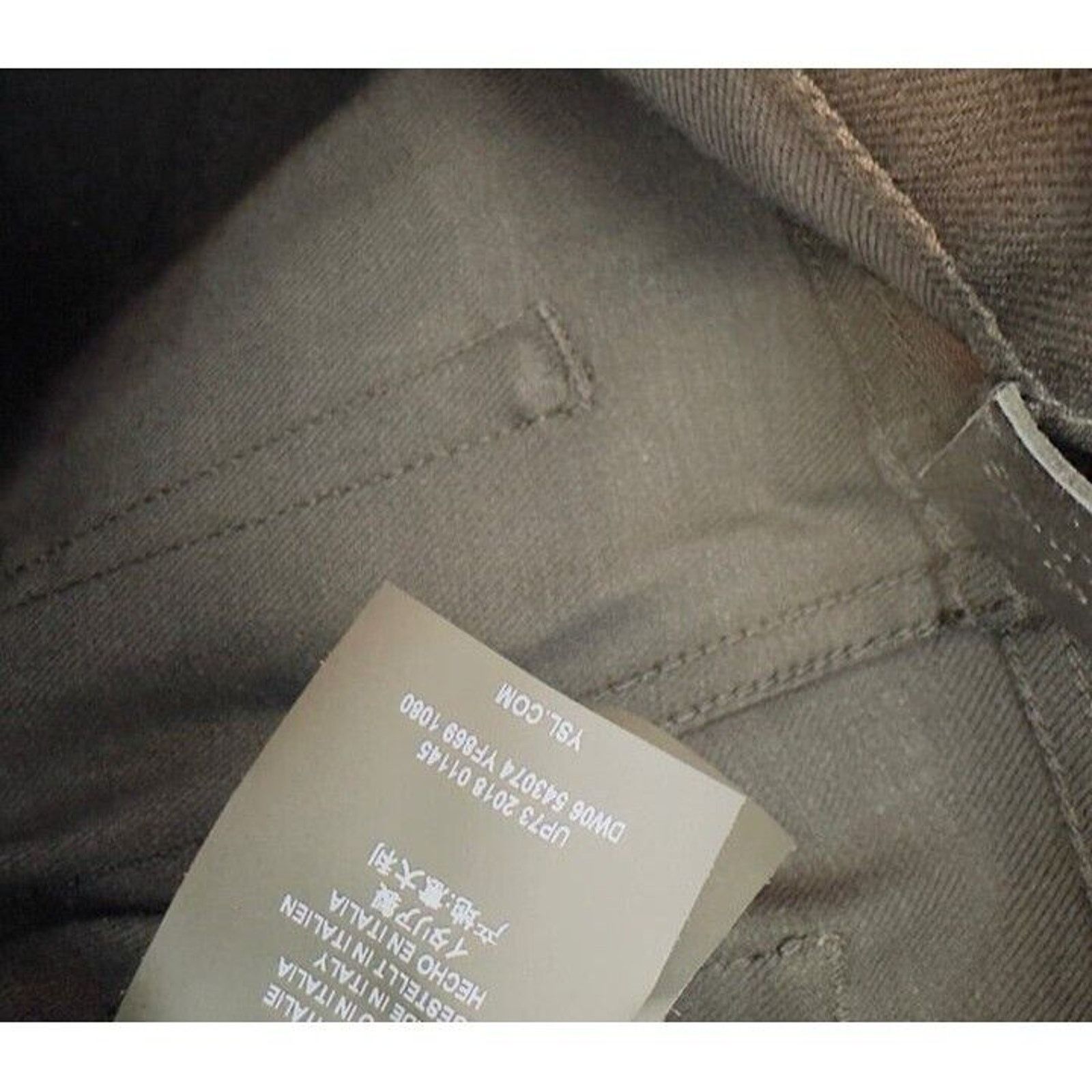 Saint Laurent Paris Saint Laurent Boot Cut Cropped Denim Jeans 28 Size 28" / US 6 / IT 42 - 5 Thumbnail