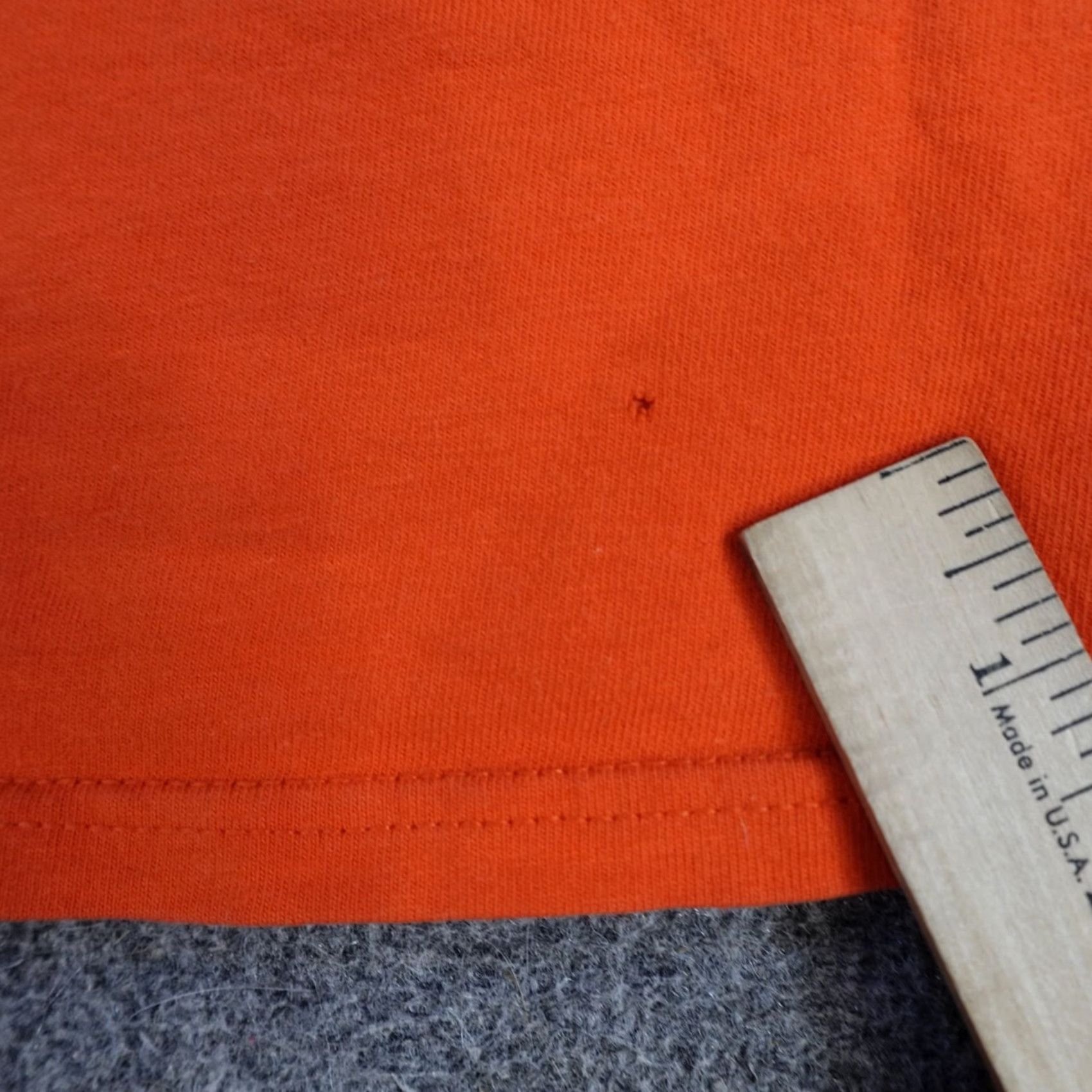 Harley Davidson VINTAGE Harley-Davidson T-shirt Long Sleeve Men's L Orange 2005 USA Size US L / EU 52-54 / 3 - 3 Thumbnail