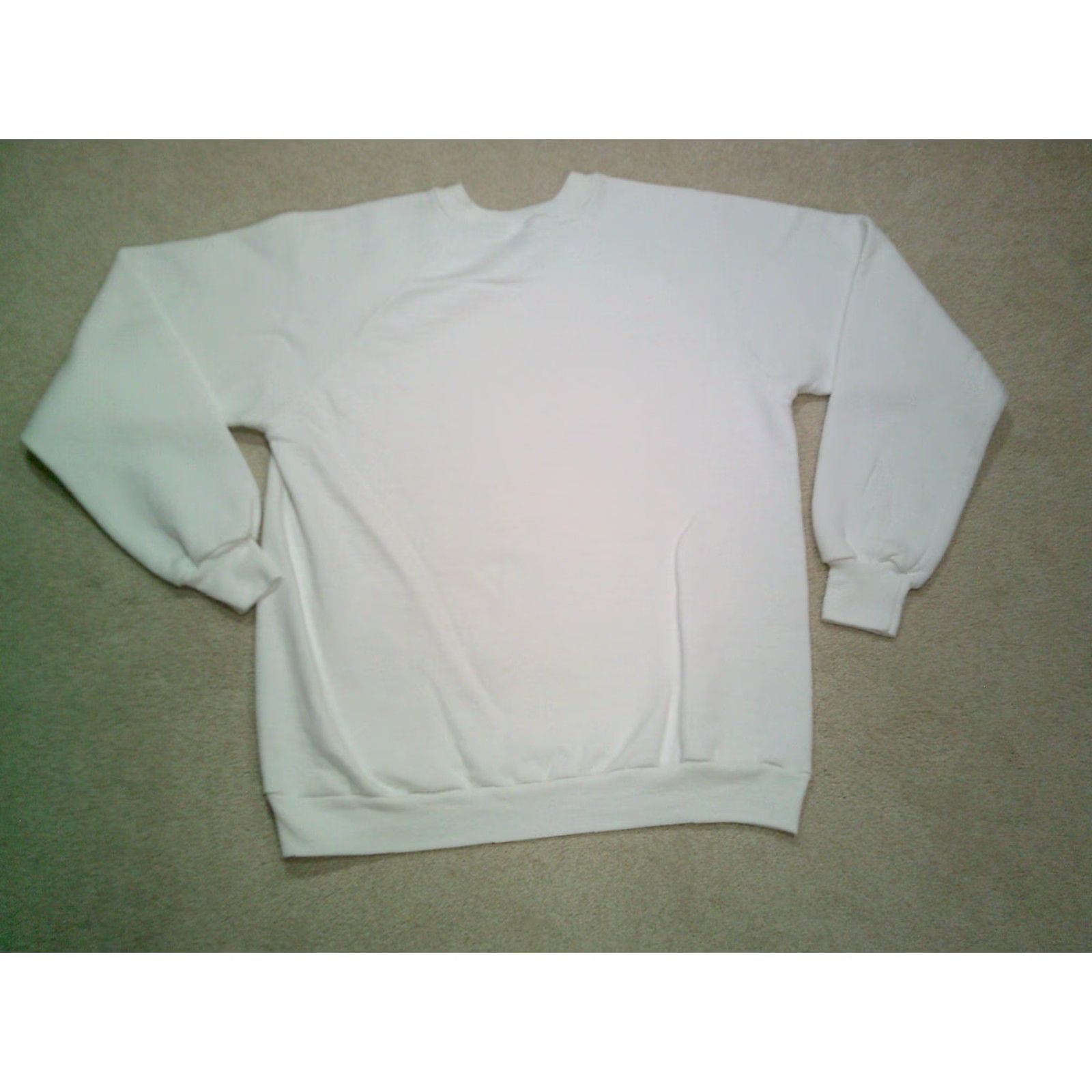 Russell Athletic VINTAGE Russell Athletic Crewneck Sweatshirt Mens Large White 90s Mardi Gras Galveston Island - Graphic Print, Logo, Pullover Size US L / EU 52-54 / 3 - 2 Thumbnail