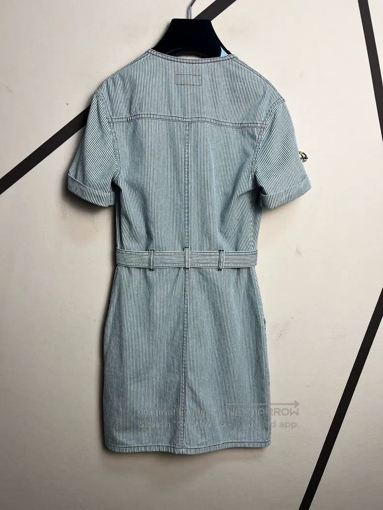 Celine CELINE Denim Dress Size XS / US 0-2 / IT 36-38 - 2 Thumbnail