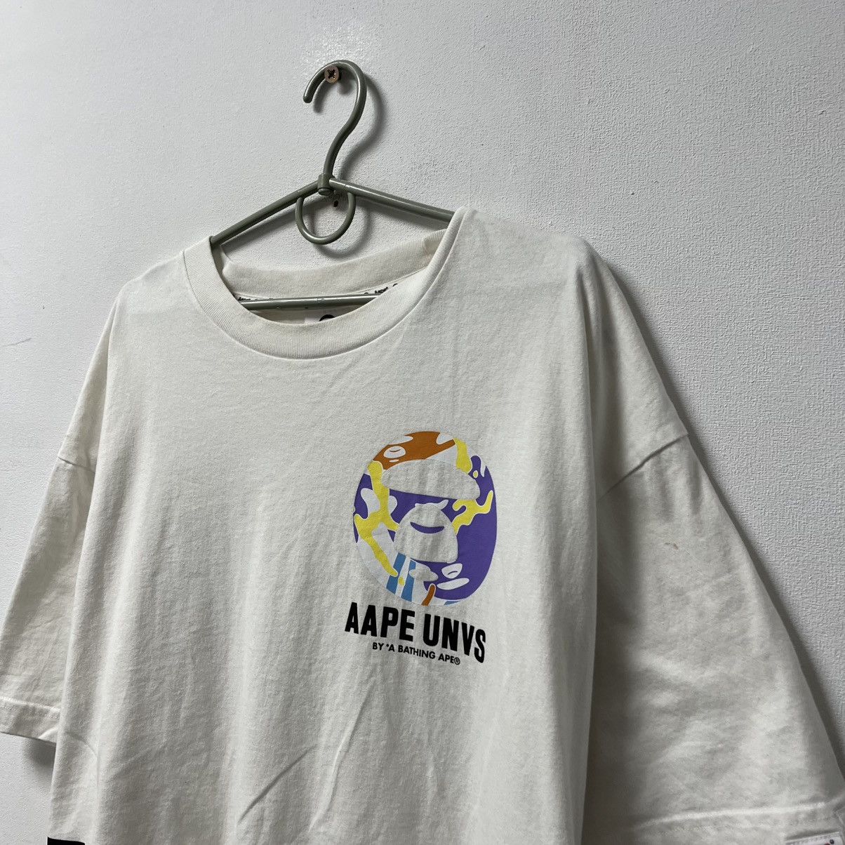 Aape Aape Bape circle logo t-shirt tee big logo Size XL Size US XL / EU 56 / 4 - 4 Thumbnail