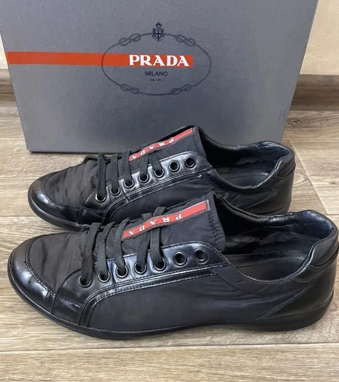 Prada Prada sneakers size 10,5 US Size US 10.5 / EU 43-44 - 2 Thumbnail