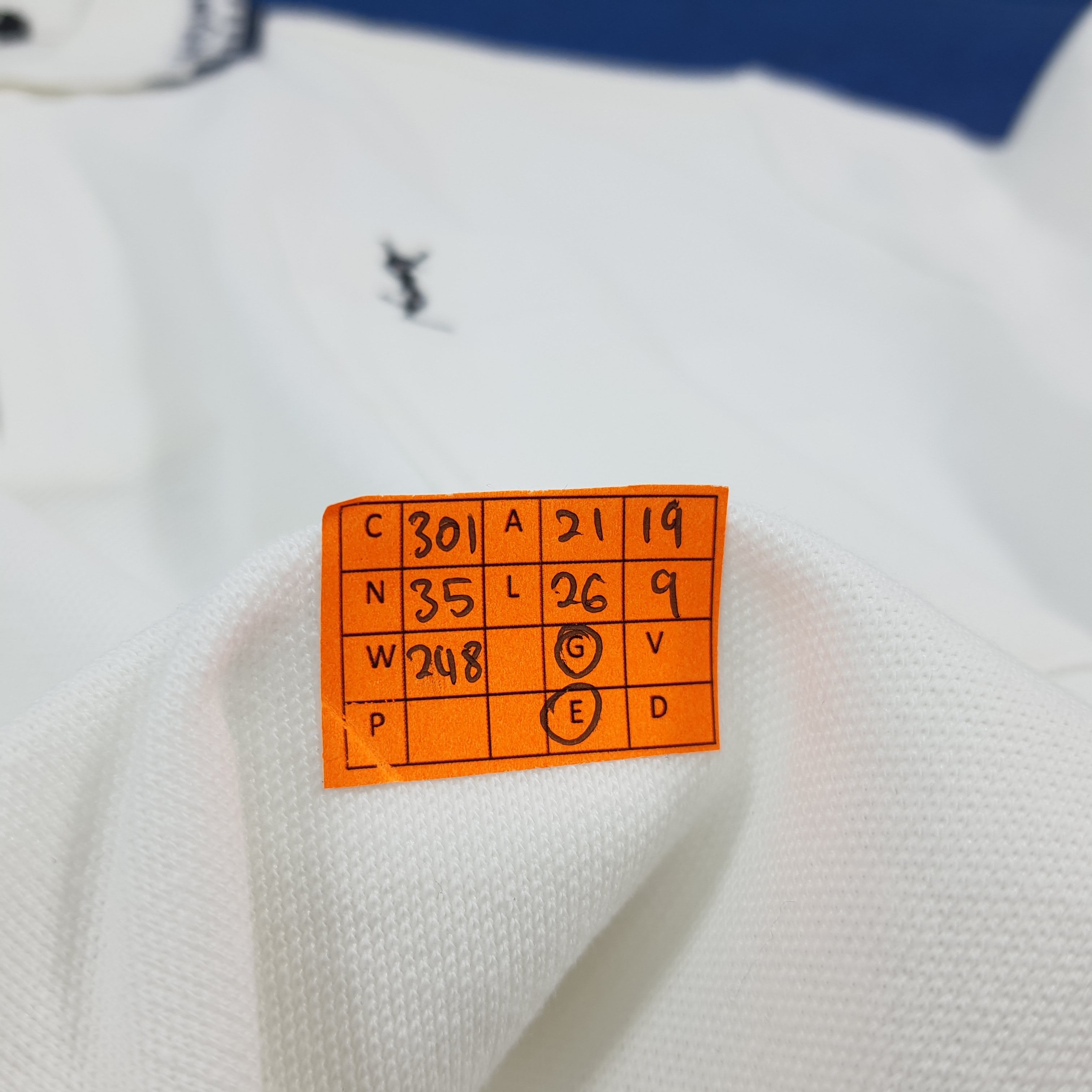 Yves Saint Laurent Vintage Yves Saint Laurent Polos YSL Quarter Zip C301N35 Size US L / EU 52-54 / 3 - 9 Thumbnail