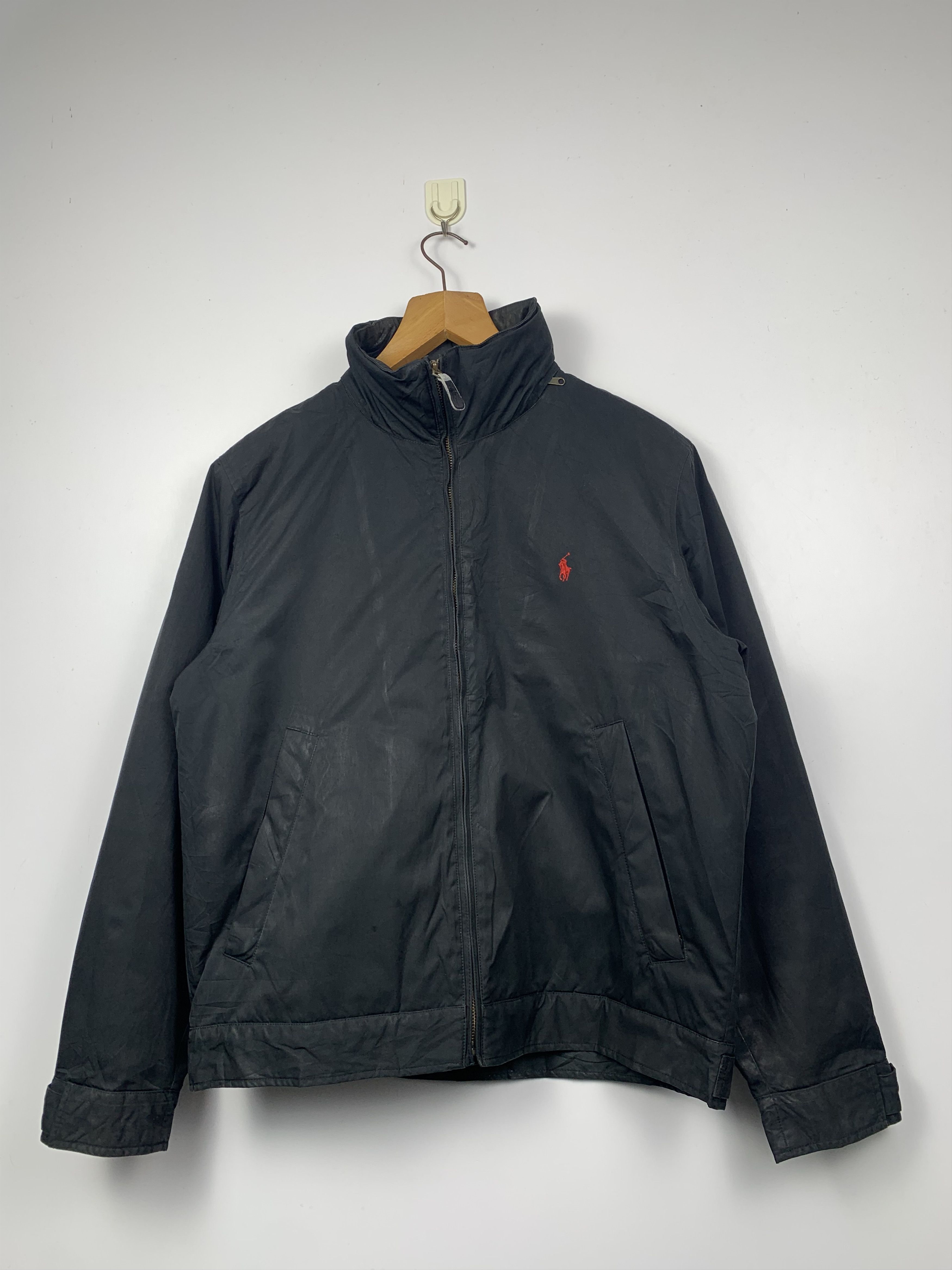 Polo Ralph Lauren Vintage 90s Polo Ralph Lauren Zipper Jacket J1218 Size US M / EU 48-50 / 2 - 1 Thumbnail