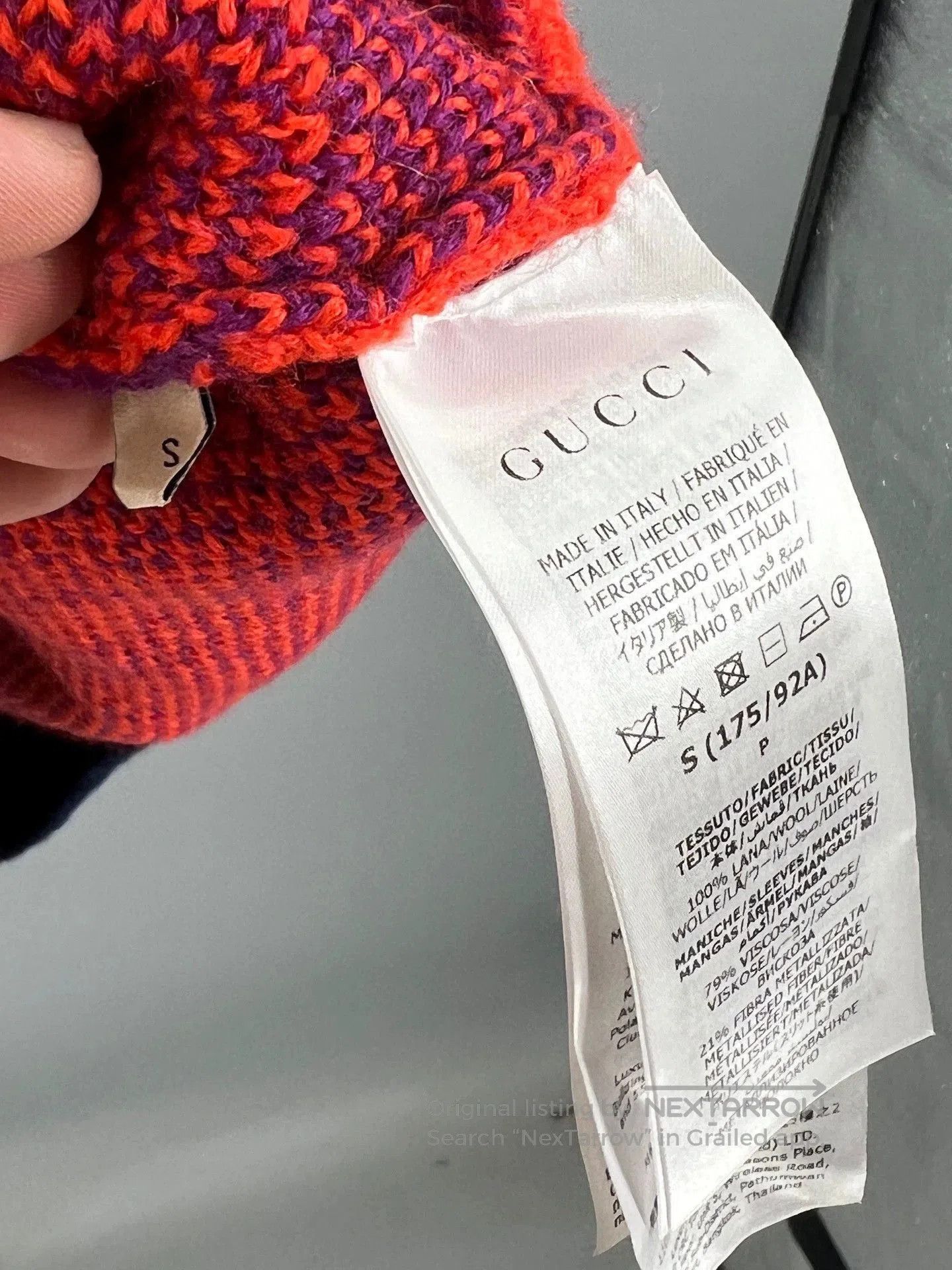 Gucci colorful wool pullover knit by gucci. Size US S / EU 44-46 / 1 - 5 Thumbnail