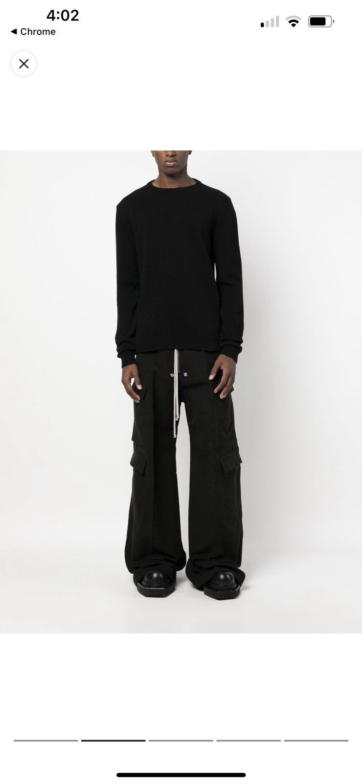 Rick Owens Rick Owens men’s cashmere sweater. XL. $900 Size US XL / EU 56 / 4 - 1 Thumbnail