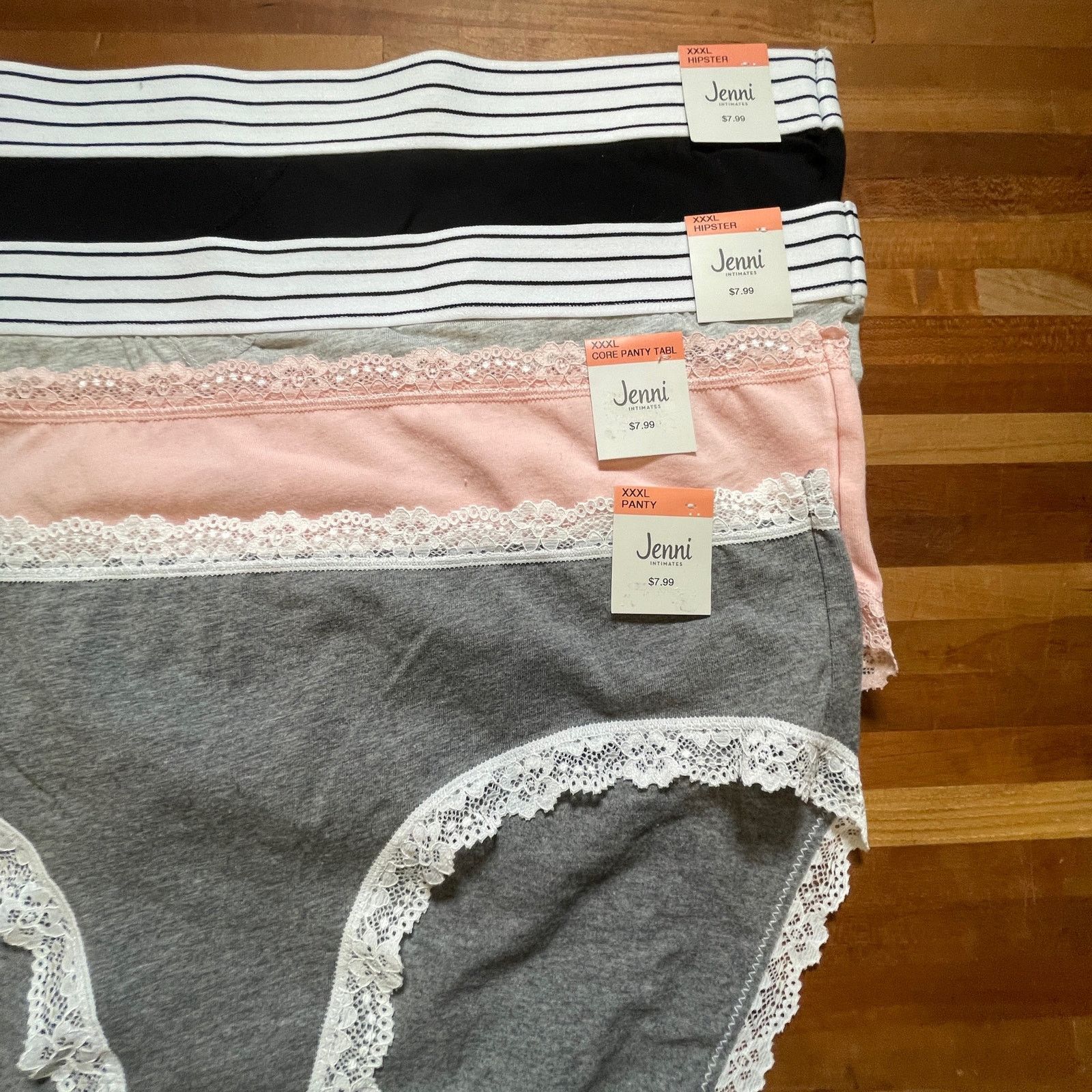 NO ID Jenny Cotton hipster panty pack of 4 XXL Size ONE SIZE - 2 Thumbnail