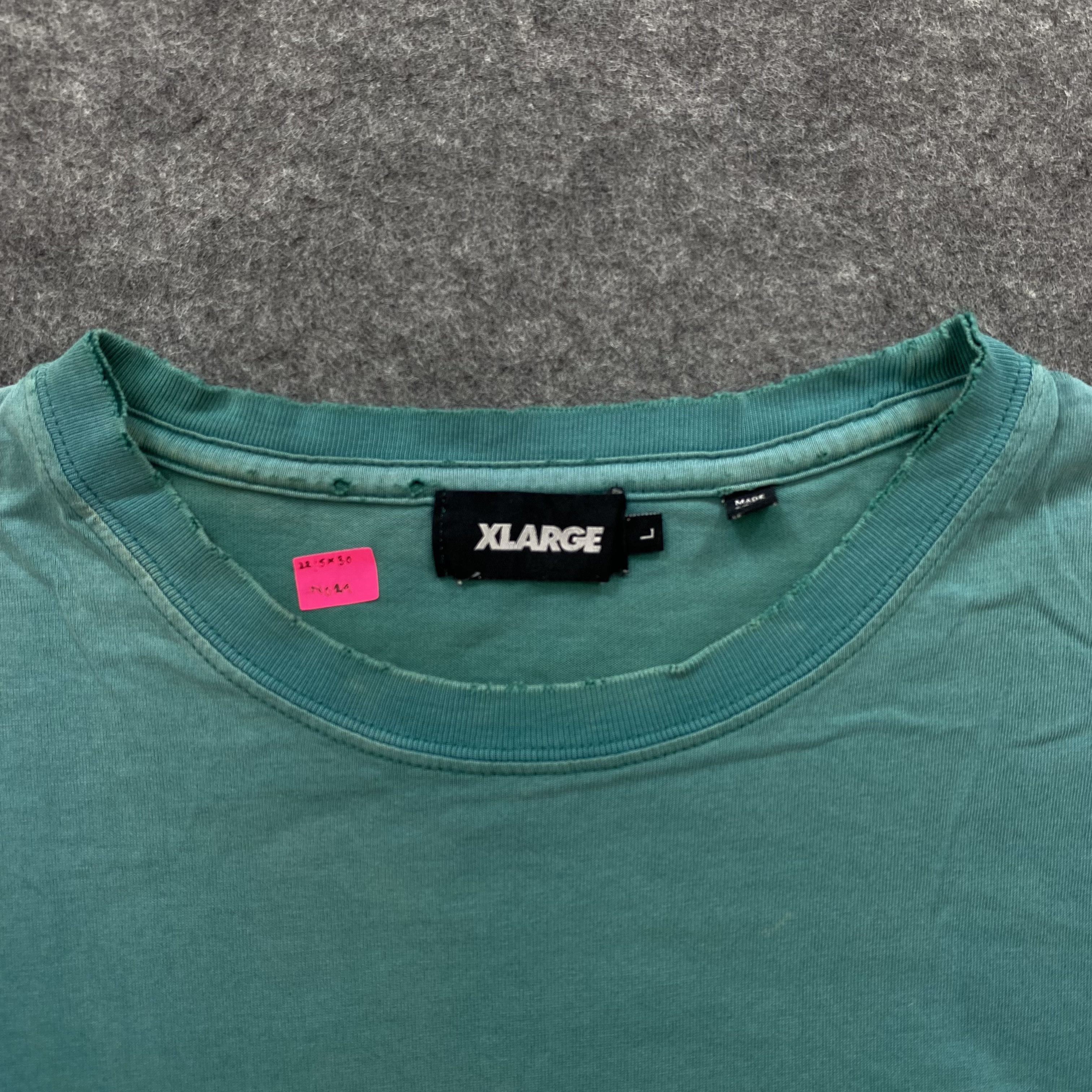 X-LARGE Vintage XLARGE DONT FRONT Distressed tshirt-N029 Size US L / EU 52-54 / 3 - 6 Thumbnail