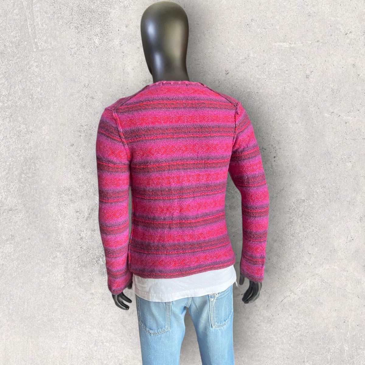 Comme des Garcons Homme Plus Vintage AW99 Pink Cardigan Size US S / EU 44-46 / 1 - 4 Thumbnail