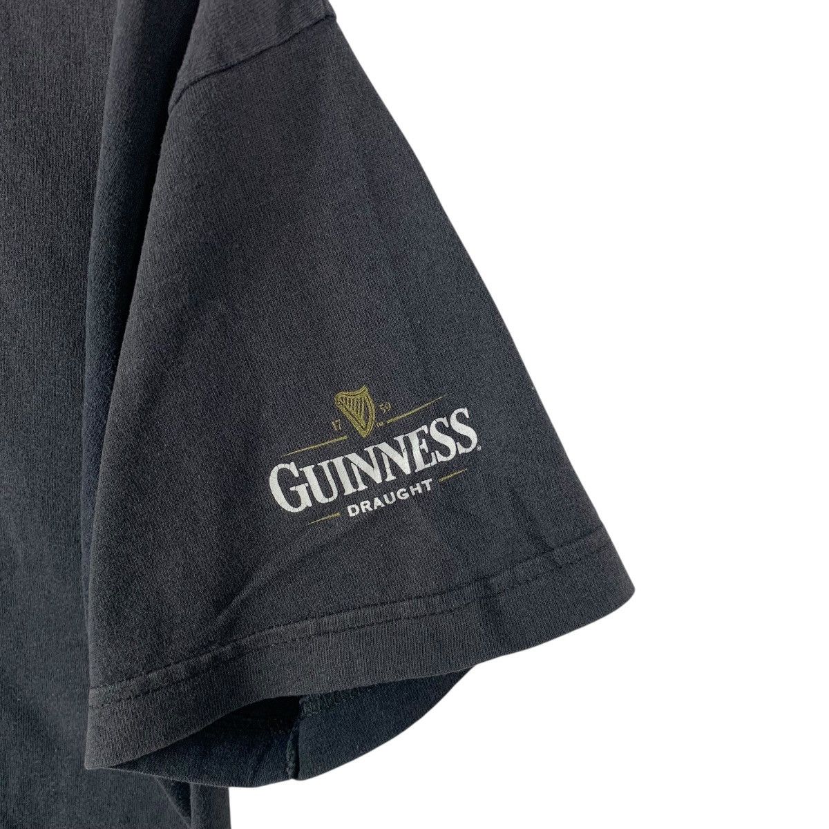 Vintage Vintage GUINNESS DRAUGHT BEER Beverages Tee Shirt Top Size US L / EU 52-54 / 3 - 6 Thumbnail