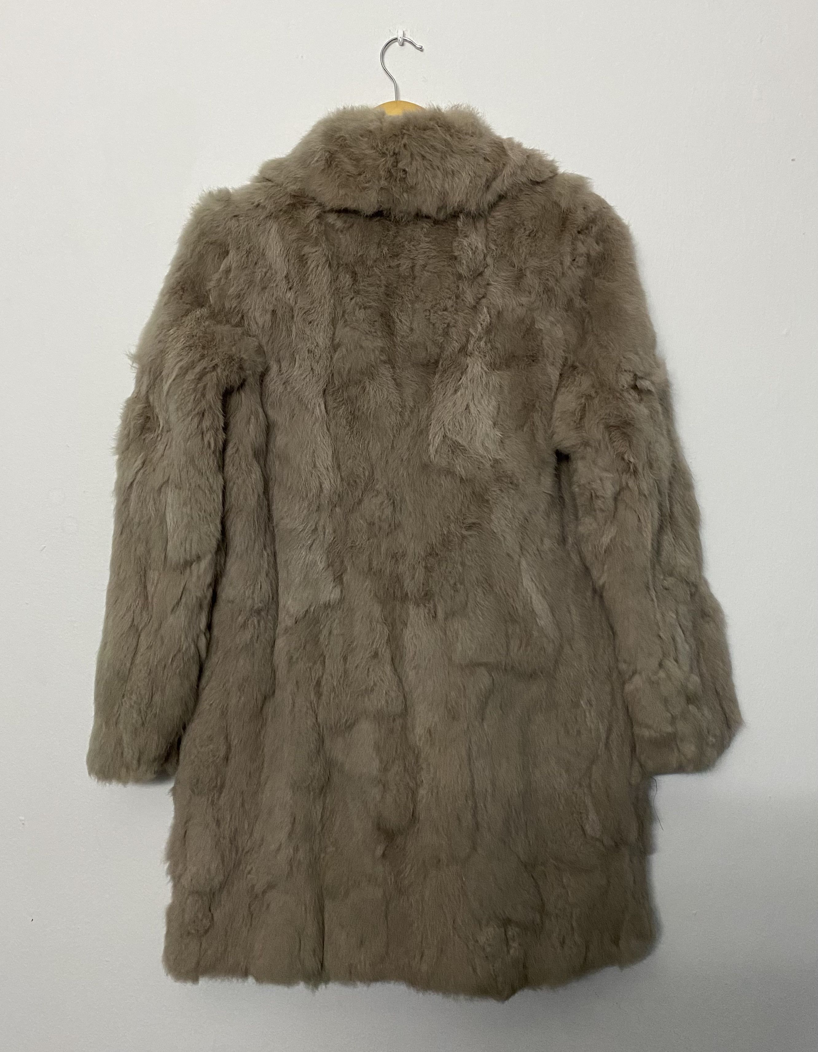 Jil Stuart Jill Stuart Luxury Rabbit Fur Shaggy Coat Jacket Size M / US 6-8 / IT 42-44 - 2 Thumbnail