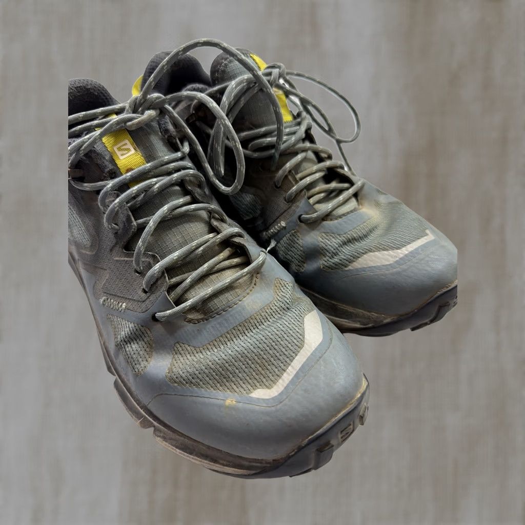 Salomon Salomon Predict Hike GTX Sneaker Womens Size 7.5 Blue Gray Stormy 7.5 Gray Womens Sneaker Salomon S Stormy Size US 8 / IT 38 - 1 Thumbnail