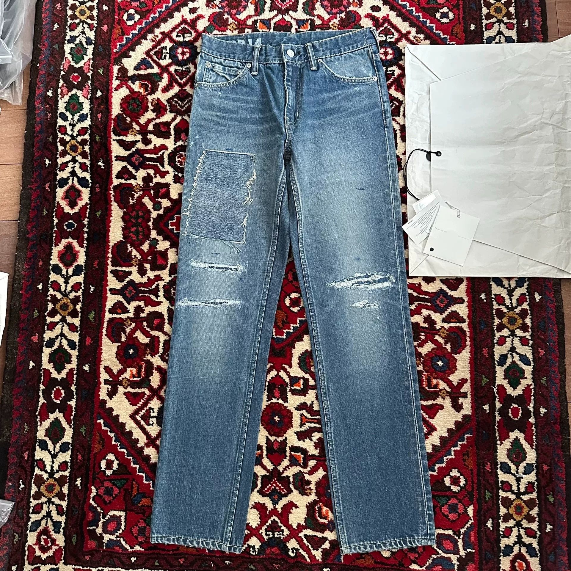 Visvim visvim 18ss Journeyman Wide Mud Jeans Size US 30 / EU 46 - 1 Thumbnail