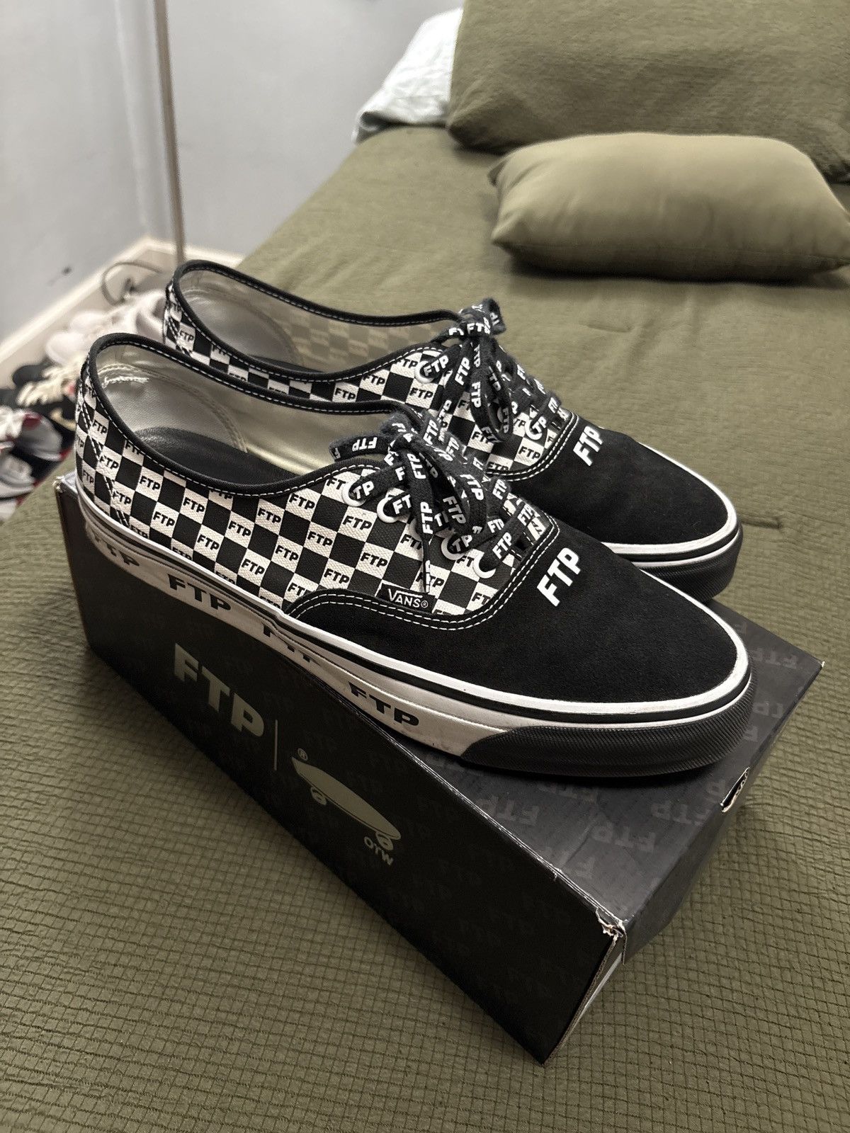 Vans VANS FTP checkered authentic Size US 14 / EU 47 - 1 Thumbnail
