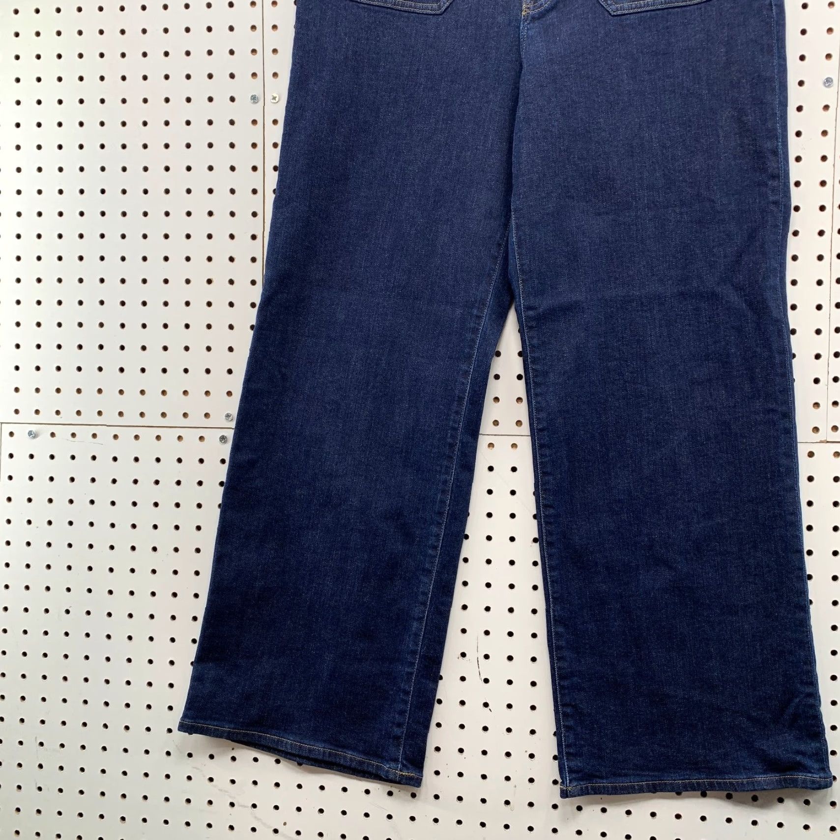 J.Crew J.CREW Sailor Denim Jeans Womens 31 Blue Slim Wide Leg Premium Edition 35x30 Size 24" / US 00 / IT 34 - 3 Thumbnail