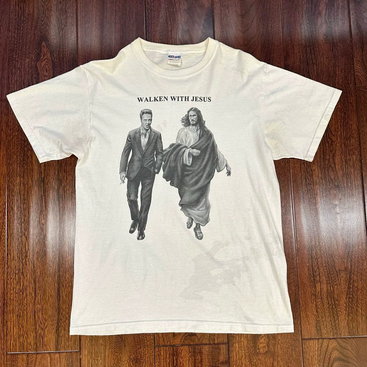 Vintage Walken With Jeus Vintage Tee Size US M / EU 48-50 / 2 - 1 Thumbnail