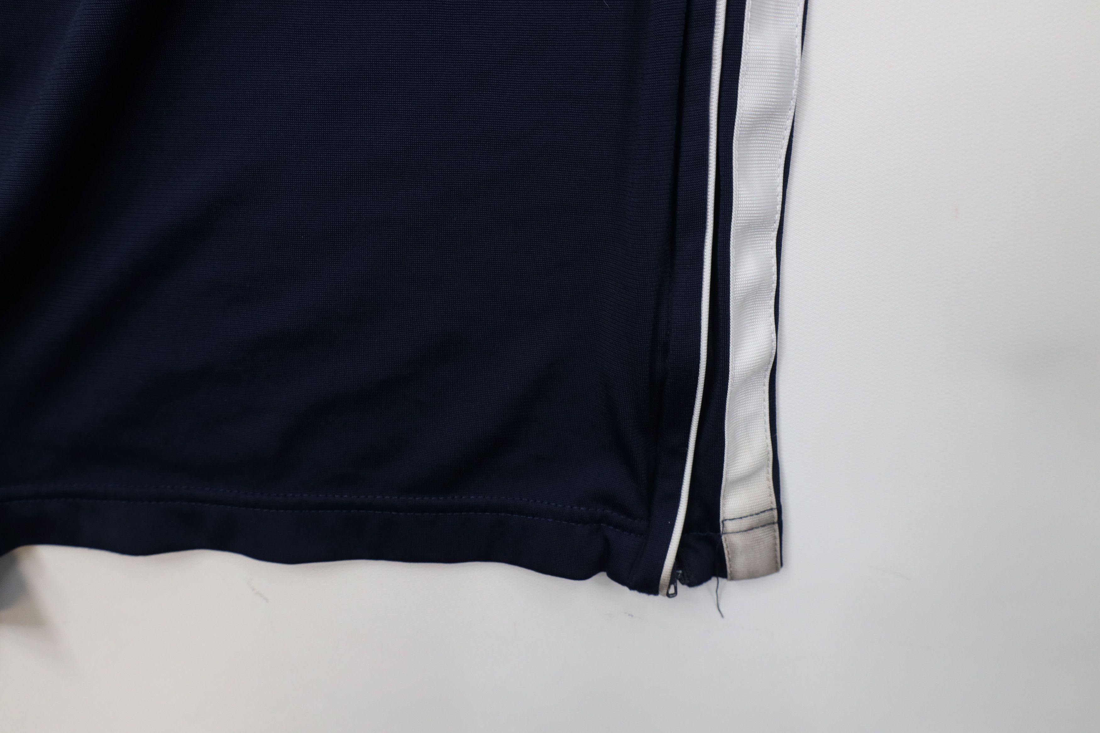 Nike Vintage Nike Mini Swoosh Striped Wide Leg Pants Navy Blue Size US 38 / EU 54 - 5 Thumbnail