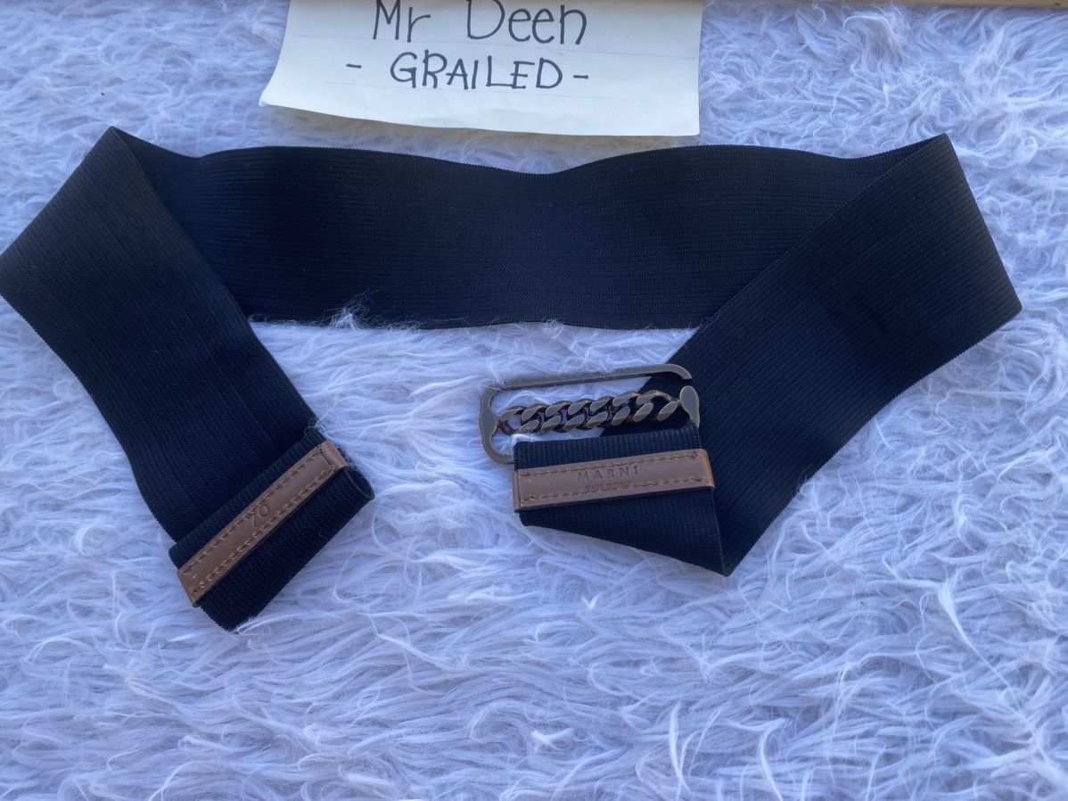 Marni Rare Vintage MARNI Stretch Belt Size ONE SIZE - 6 Thumbnail
