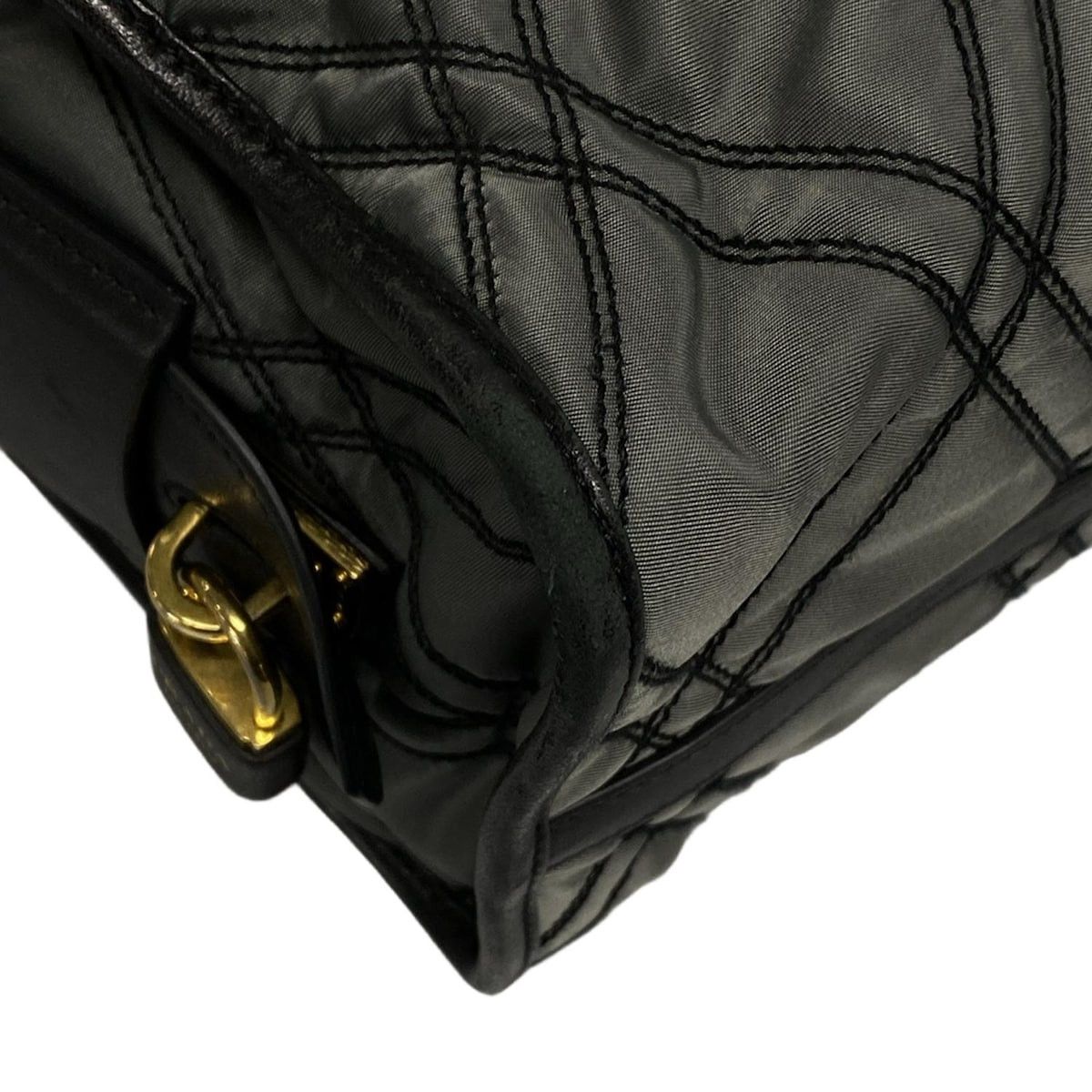 Prada PRADA Graphic Quilt Handbag 1BB027 Size ONE SIZE - 7 Thumbnail