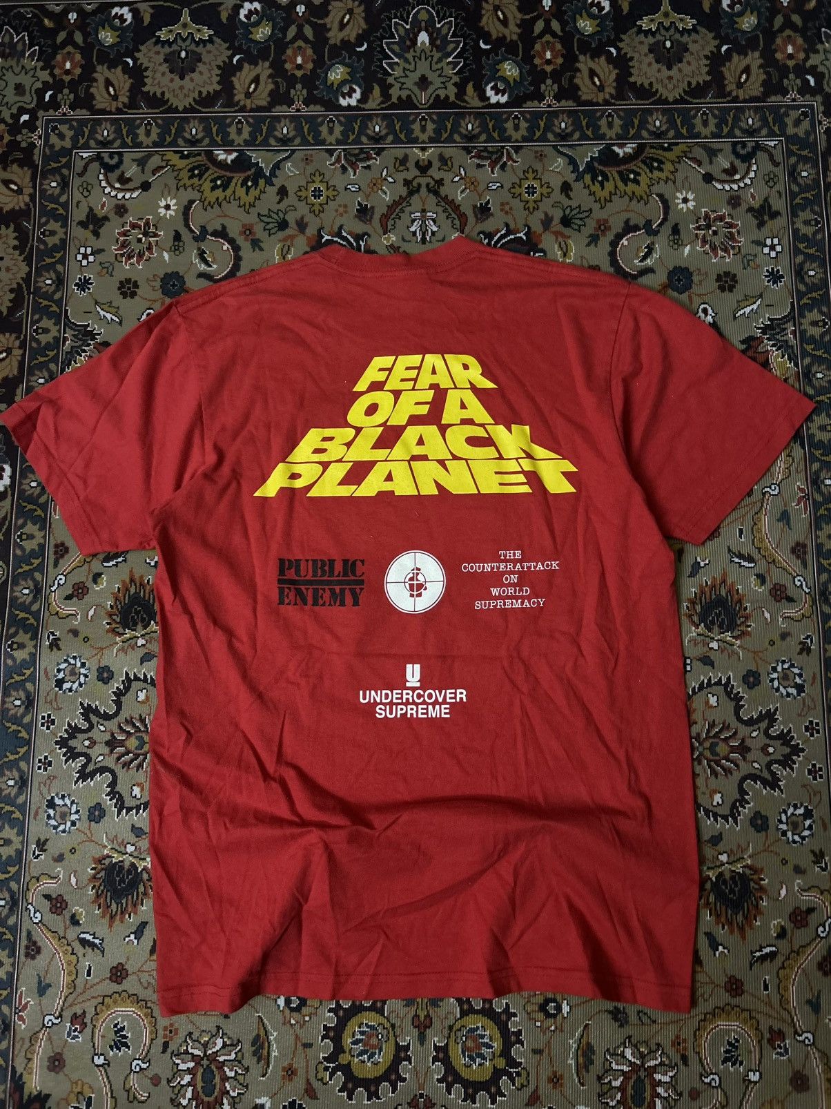 Public Enemy × Supreme Supreme undercover x public enemy photo tee Size US L / EU 52-54 / 3 - 2 Thumbnail