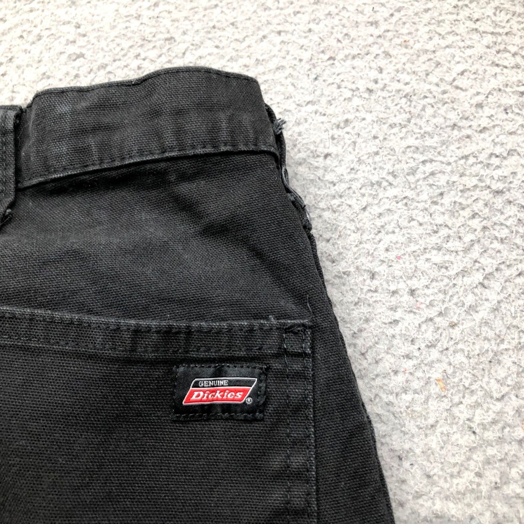 Dickies Dickies Genuine Carpenter Pants Mens Size 40x32 Wide-Leg Embroidered Logo Black Size US 40 / EU 56 - 7 Thumbnail