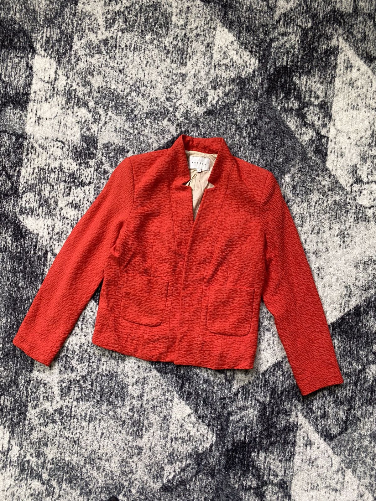 Sandro Vintage Sandro Paris Jacket Luxury Blazer Premium Size S / US 4 / IT 40 - 1 Thumbnail