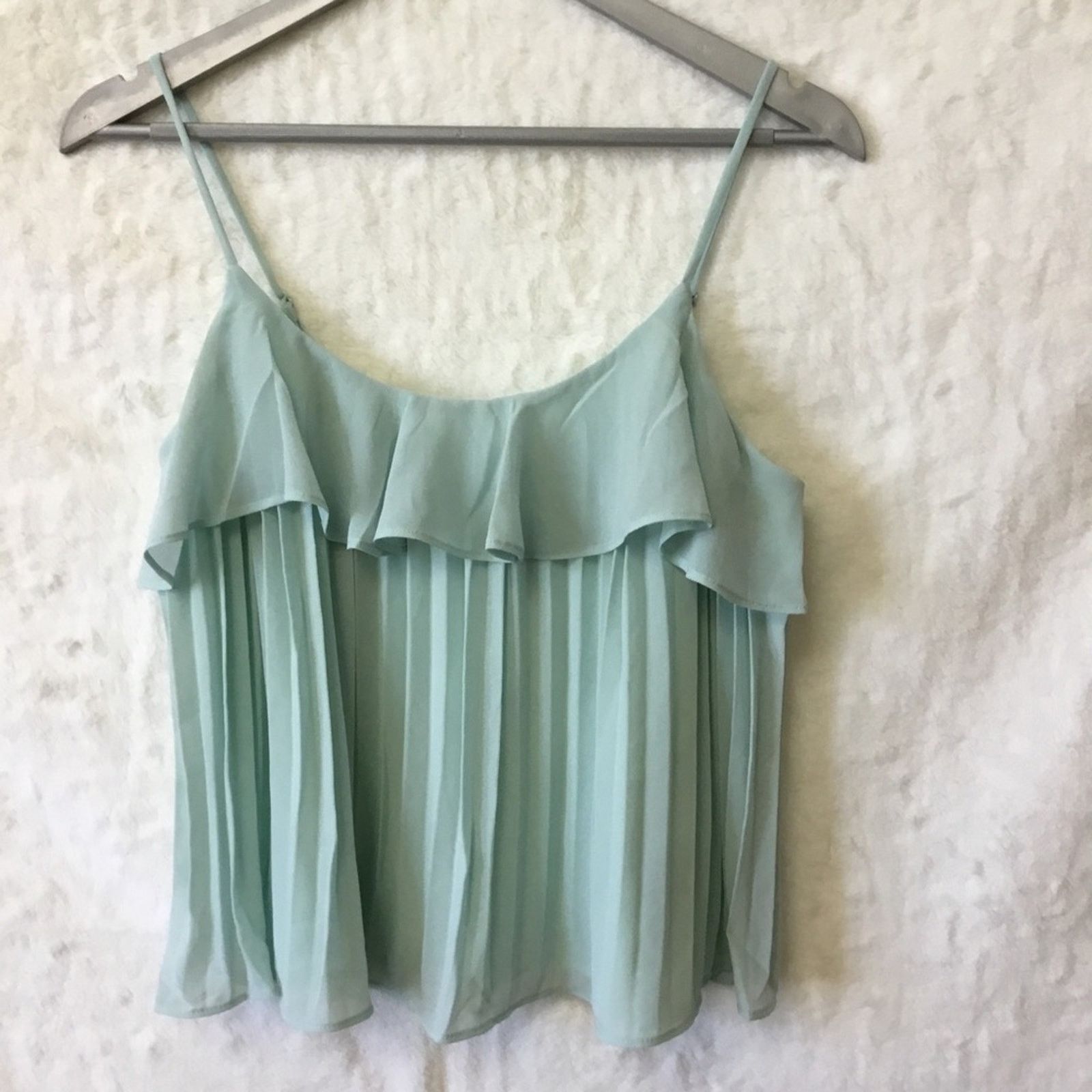 Other Love Bonito Mint Spaghetti Strap Top Size M / US 6-8 / IT 42-44 - 7 Thumbnail