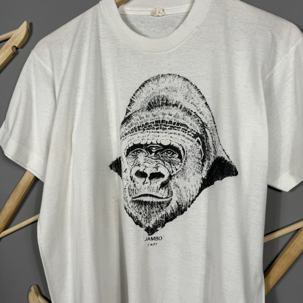 Vintage Vintage 80s Jambo the Gorilla: The Gentle Giant t-shirt Size US M / EU 48-50 / 2 - 6 Thumbnail