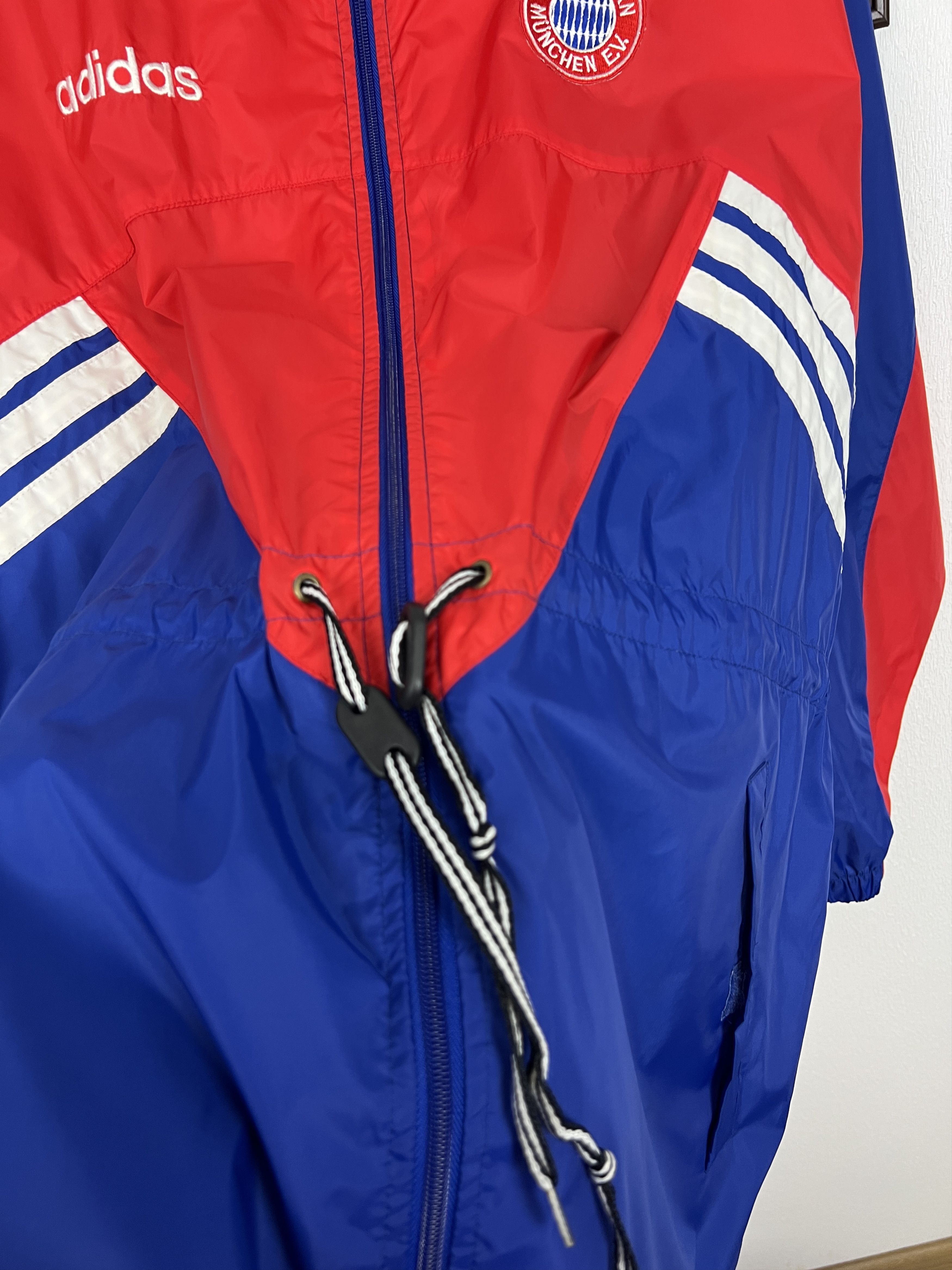 Adidas Vintage 90's Adidas Bayern Munich Football Jacket Soccer Size US XL / EU 56 / 4 - 6 Thumbnail