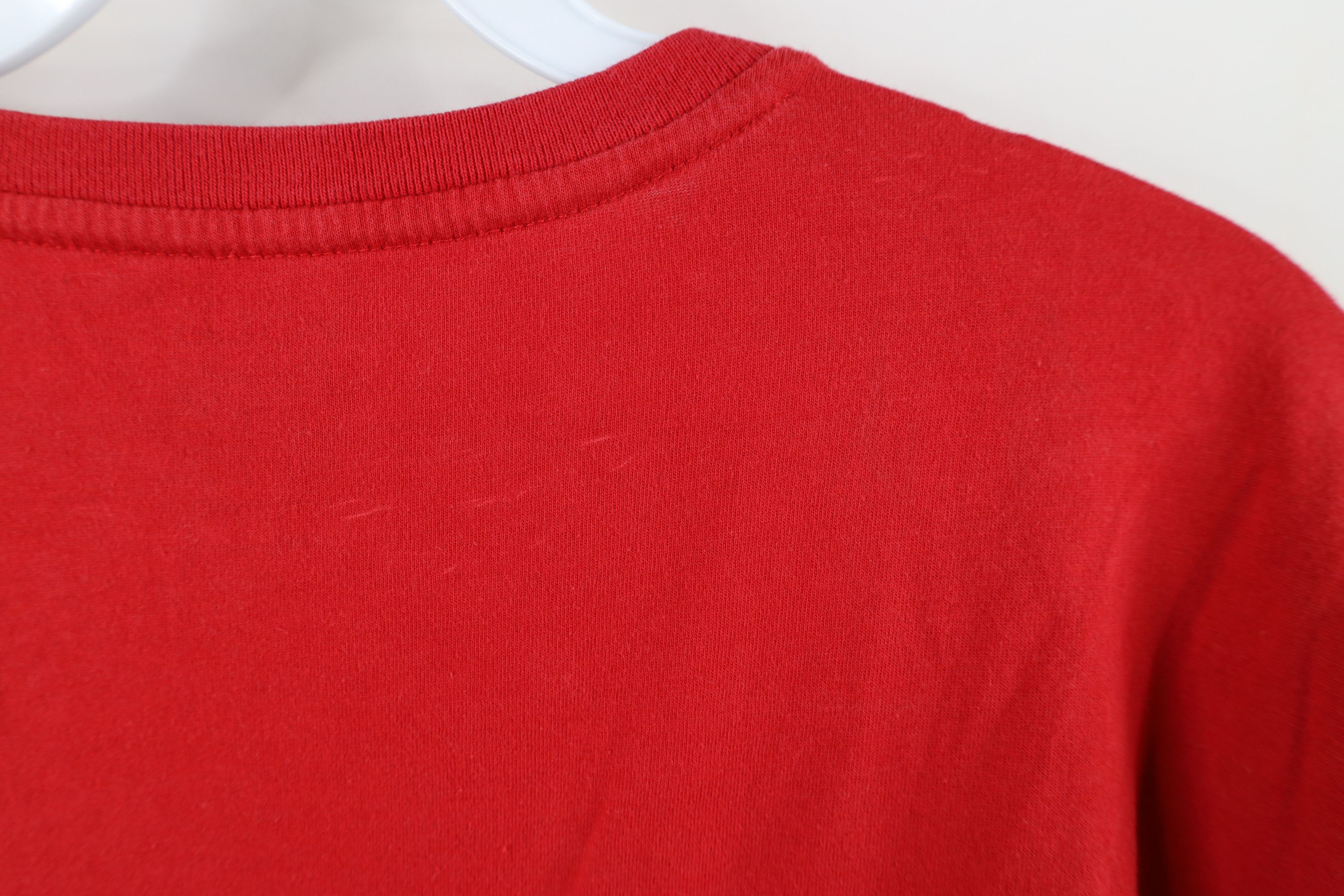 Ralph Lauren × Vintage Vintage Ralph Lauren Faded Short Sleeve T-Shirt Red Cotton Size US M / EU 48-50 / 2 - 10 Thumbnail