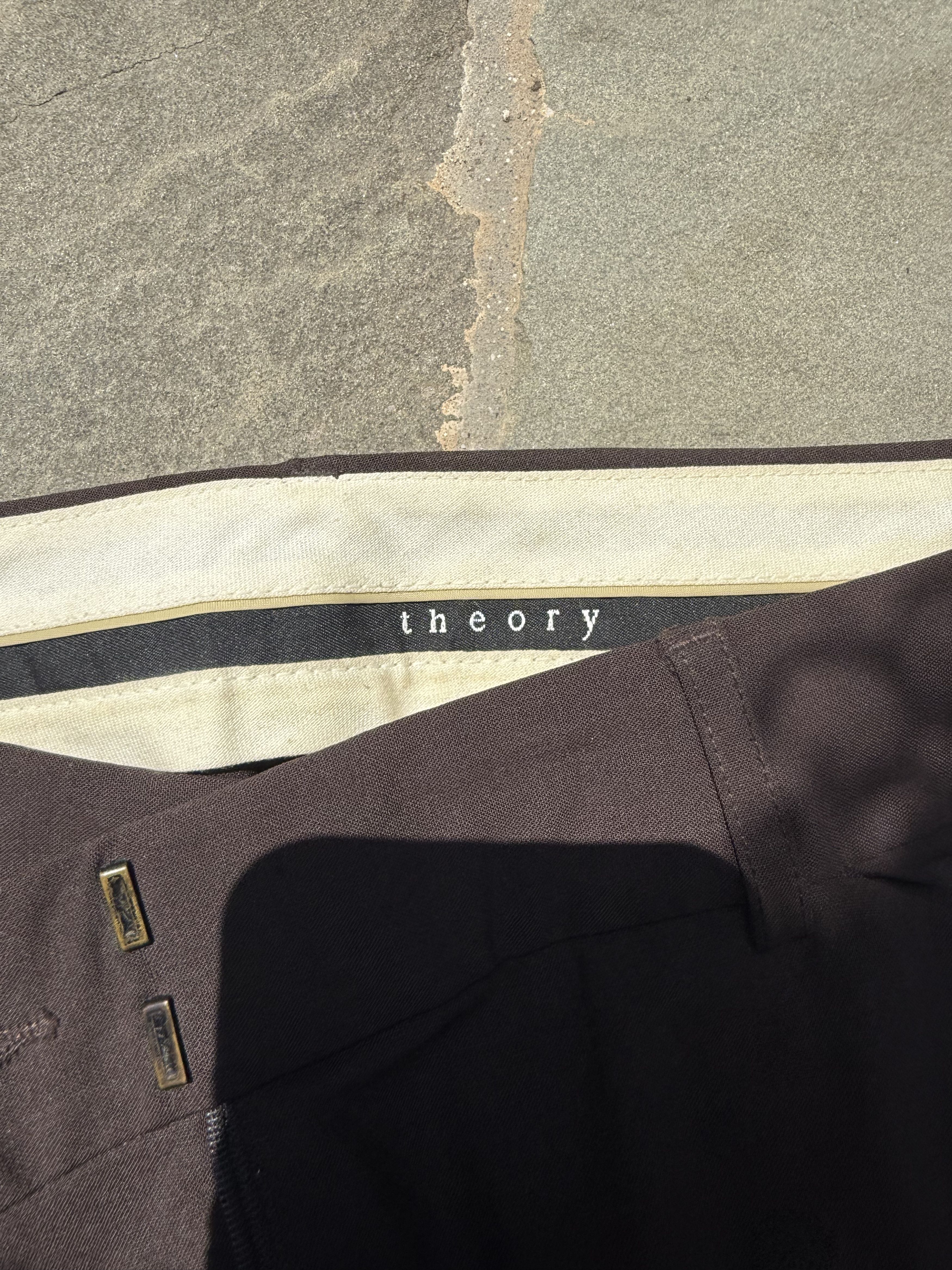 Theory Vintage Theory Pants Size 26" / US 2 / IT 38 - 3 Thumbnail