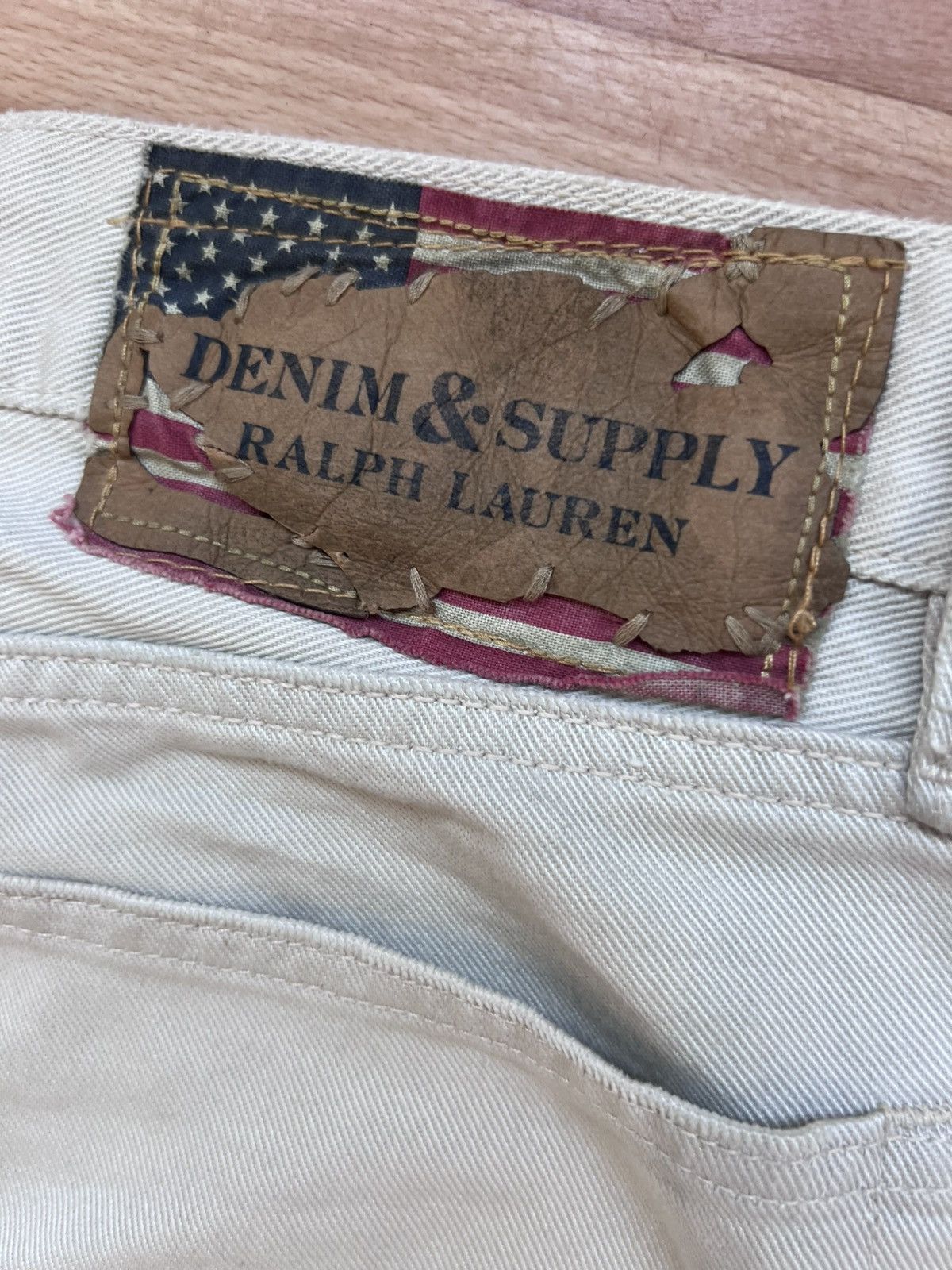 Ralph Lauren Ralph Lauren Denim & Supply Slim Men’s Beige Size 36/32 Size US 36 / EU 52 - 9 Thumbnail
