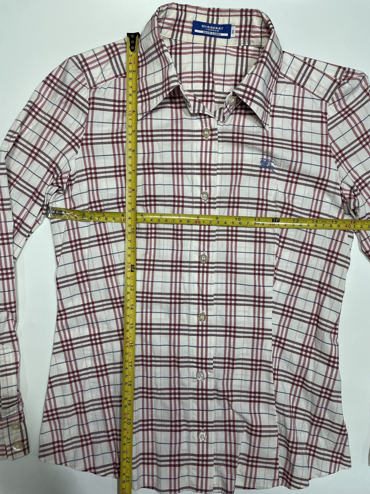 Burberry × Burberry Prorsum × Vintage Burberry London Blue Label plaid check tartan 38 US6 UK10 Size M / US 6-8 / IT 42-44 - 6 Thumbnail