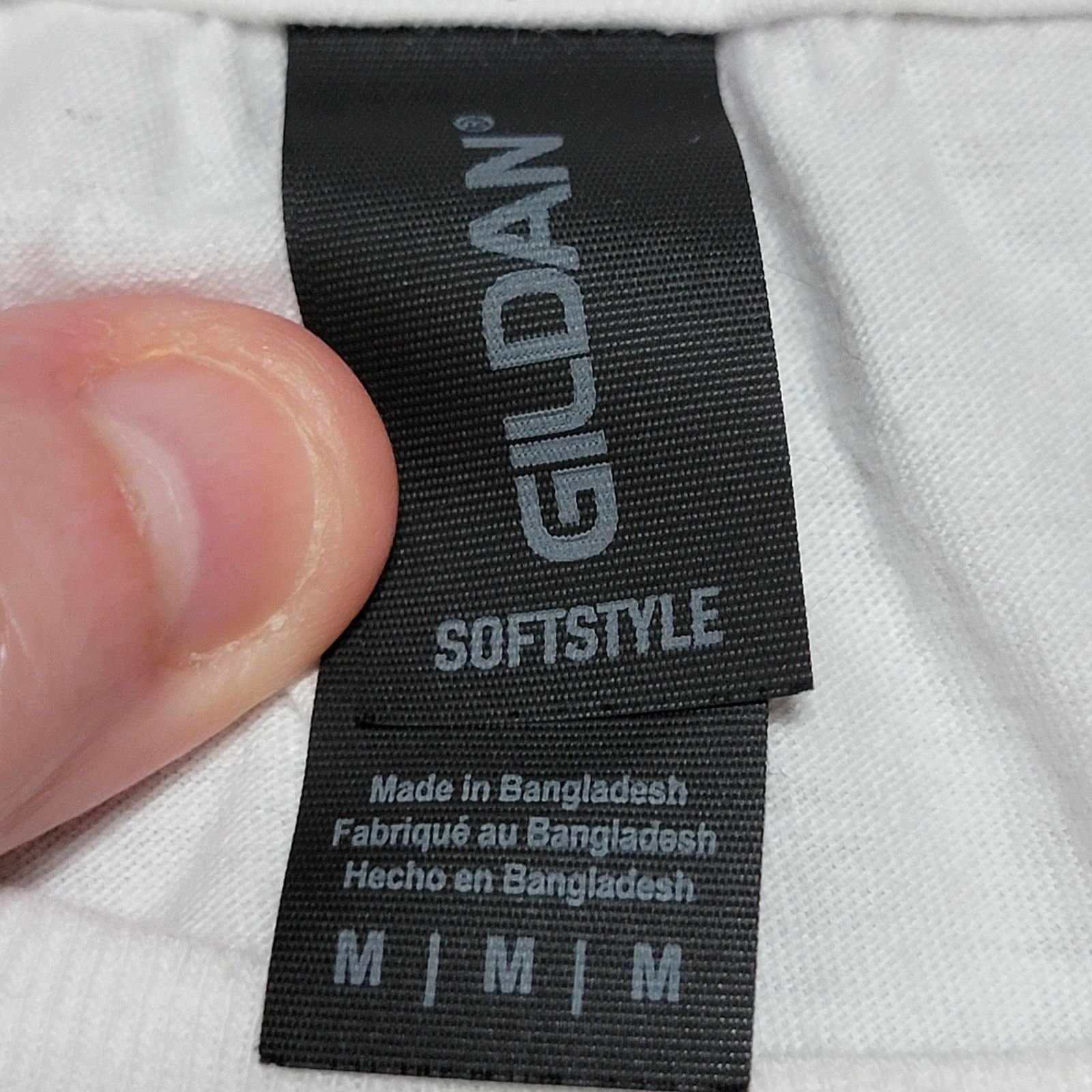 Gildan Grinch Blinged Out Unisex White Tee (Gildan) - Size Medium Size M / US 6-8 / IT 42-44 - 4 Thumbnail