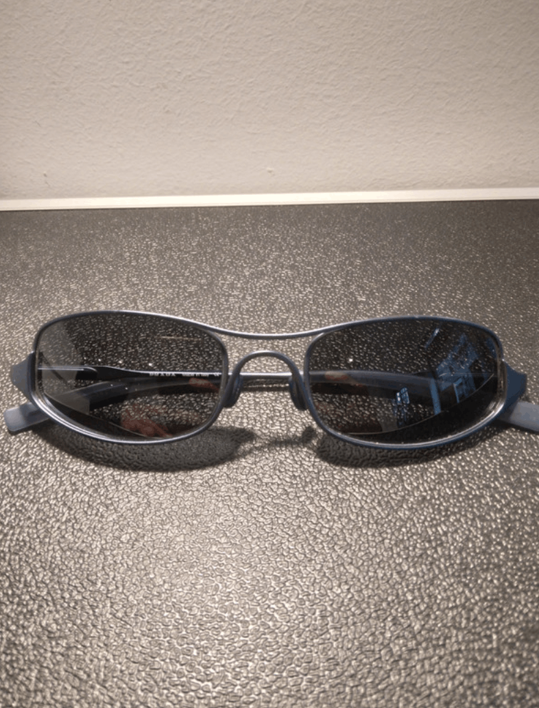 Miu Miu × Prada × Vintage Prada Sunglasses Star Flame Mask Wrap Shield Metal Symbole Size ONE SIZE - 1 Thumbnail